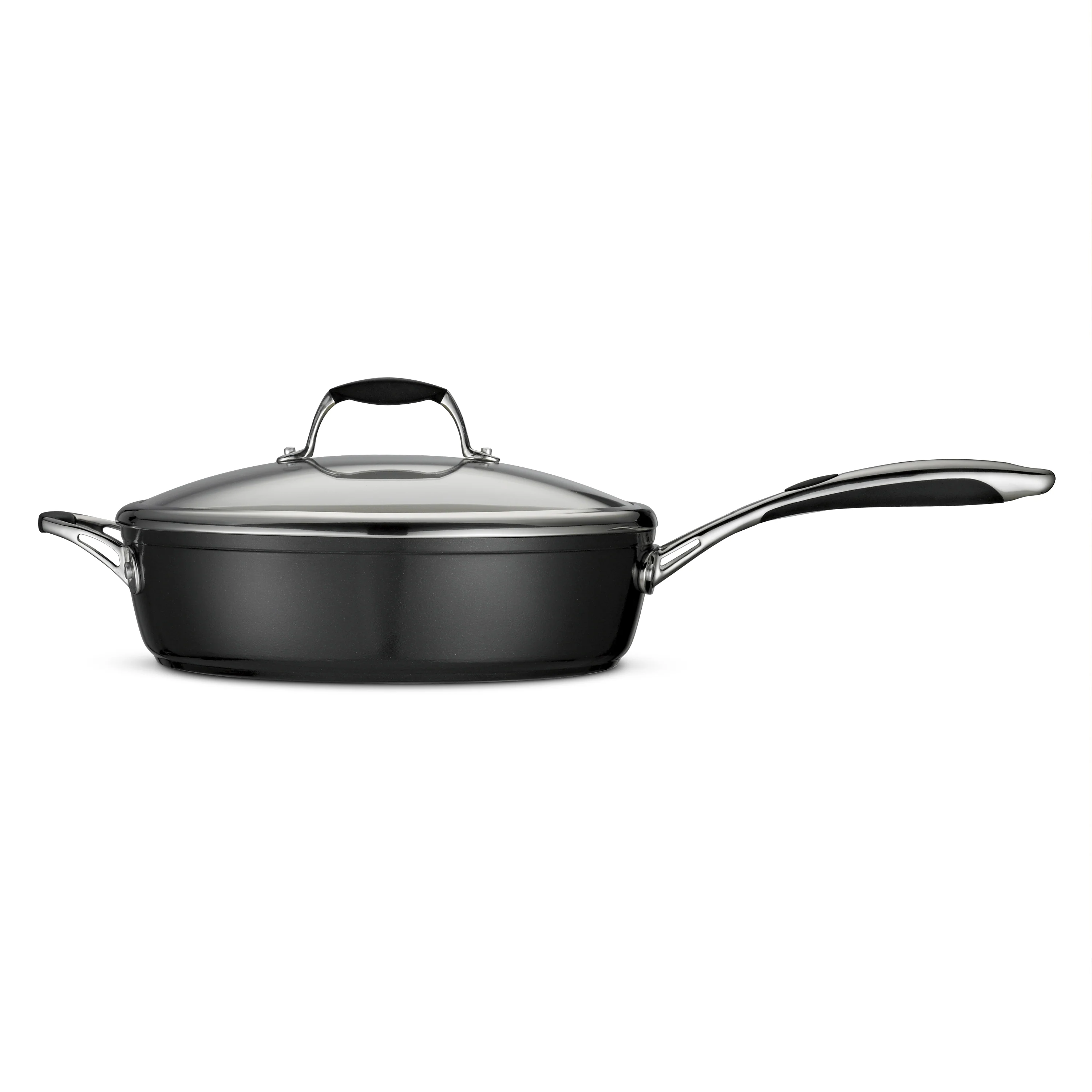 Ceramica Deluxe 11 Inch Ceramic Covered Deep Skillet - Black - Image 10