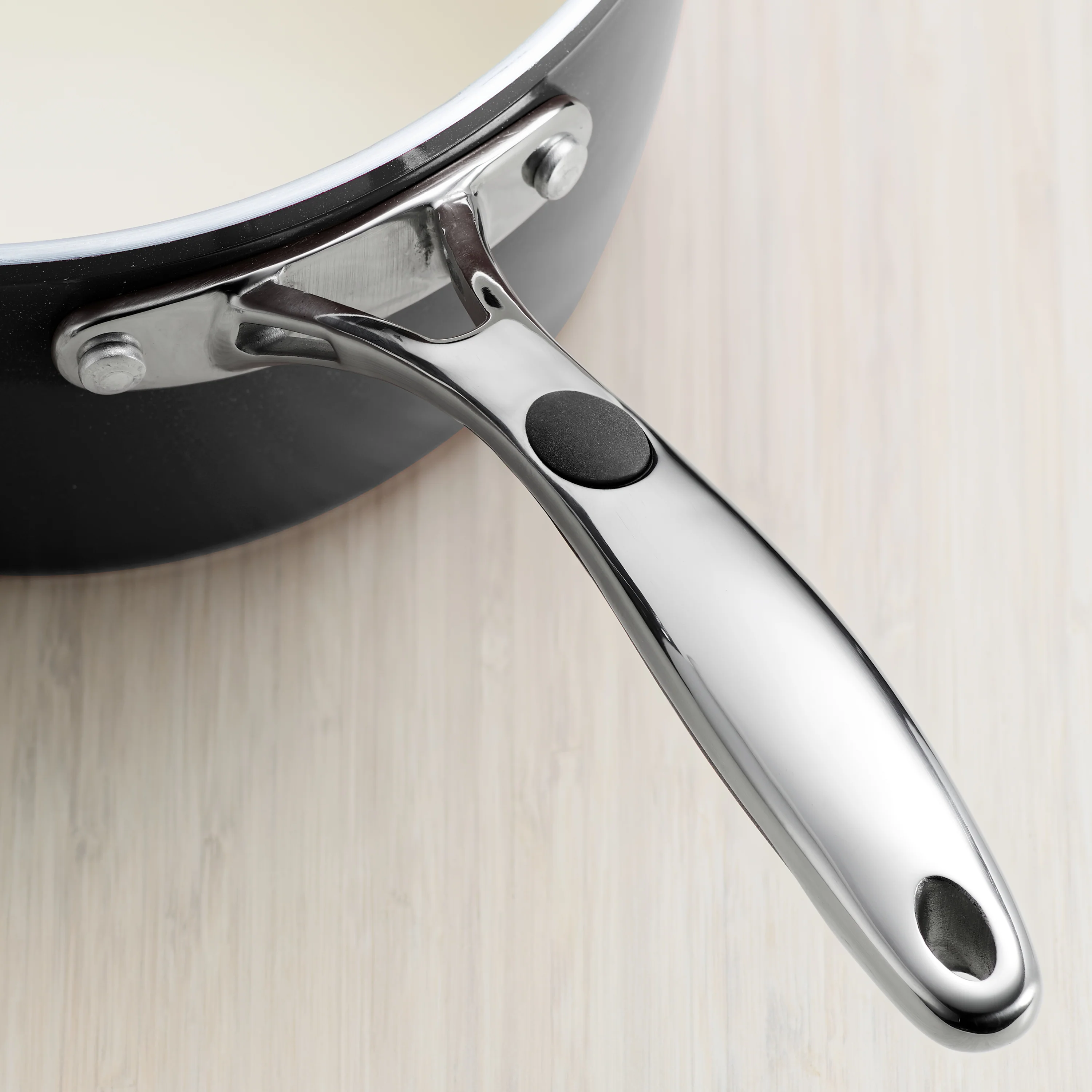 Ceramica Deluxe 11 Inch Ceramic Covered Deep Skillet - Black - Image 9