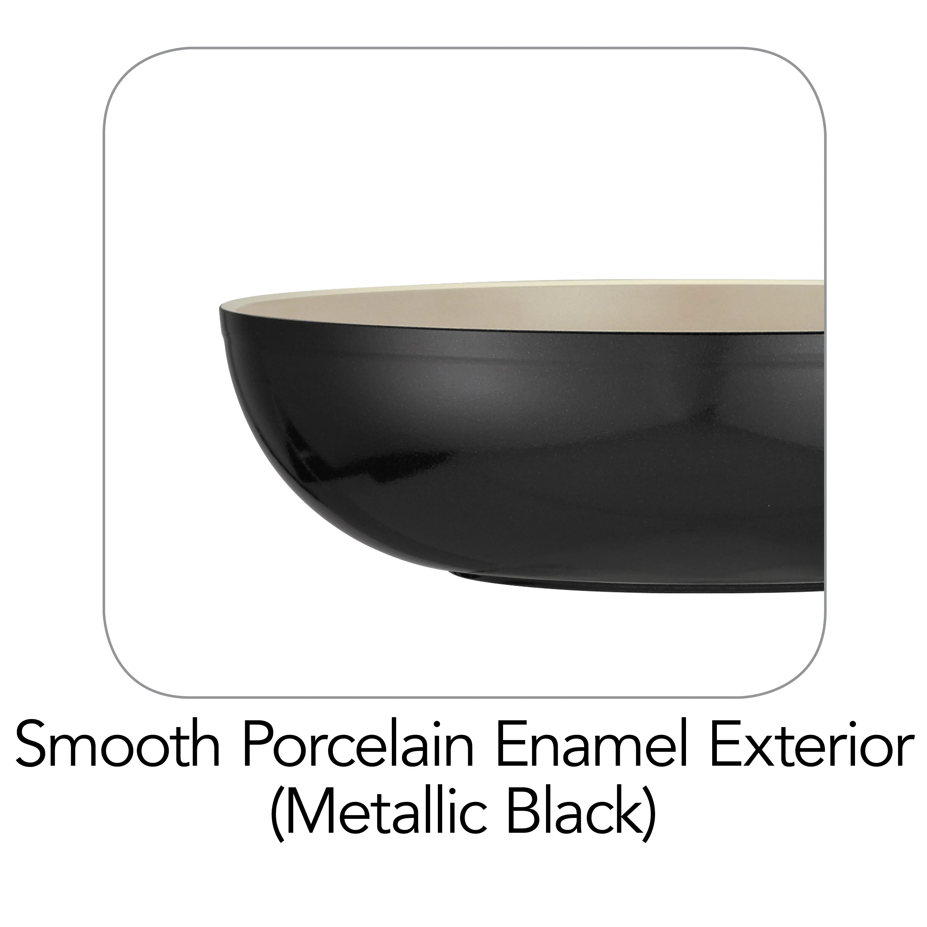Ceramica Deluxe 11 Inch Ceramic Stir-Fry Pan - Image 4