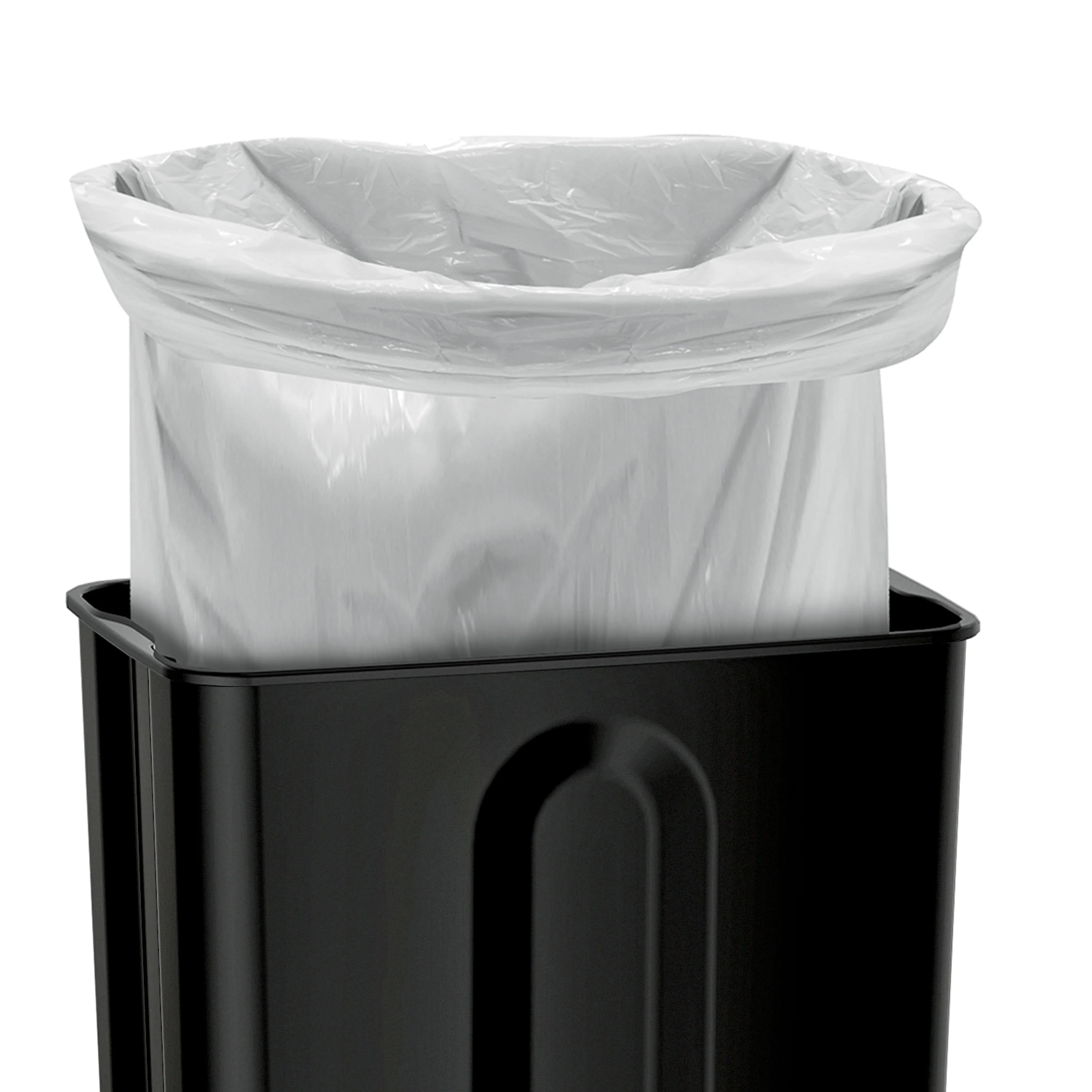 13 Gallon Step Trash Can Rectangle Shape - Stainless Steel - Image 4