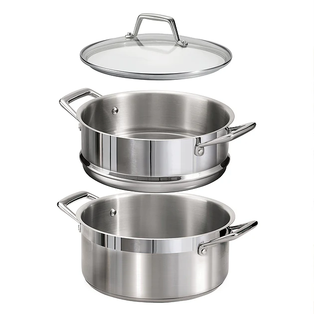 5 Quart Stainless Steel Steamer Set - Image 8