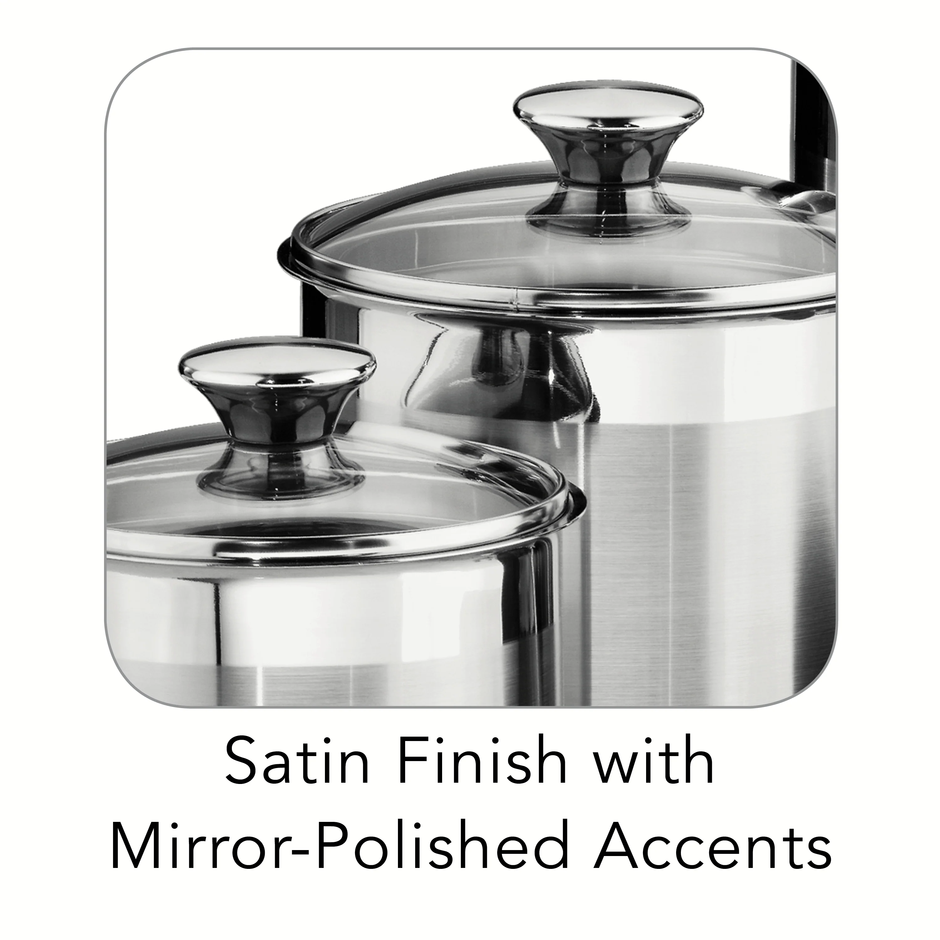 8 Piece Stainless Steel Covered Canister and Scoop Set - Image 7