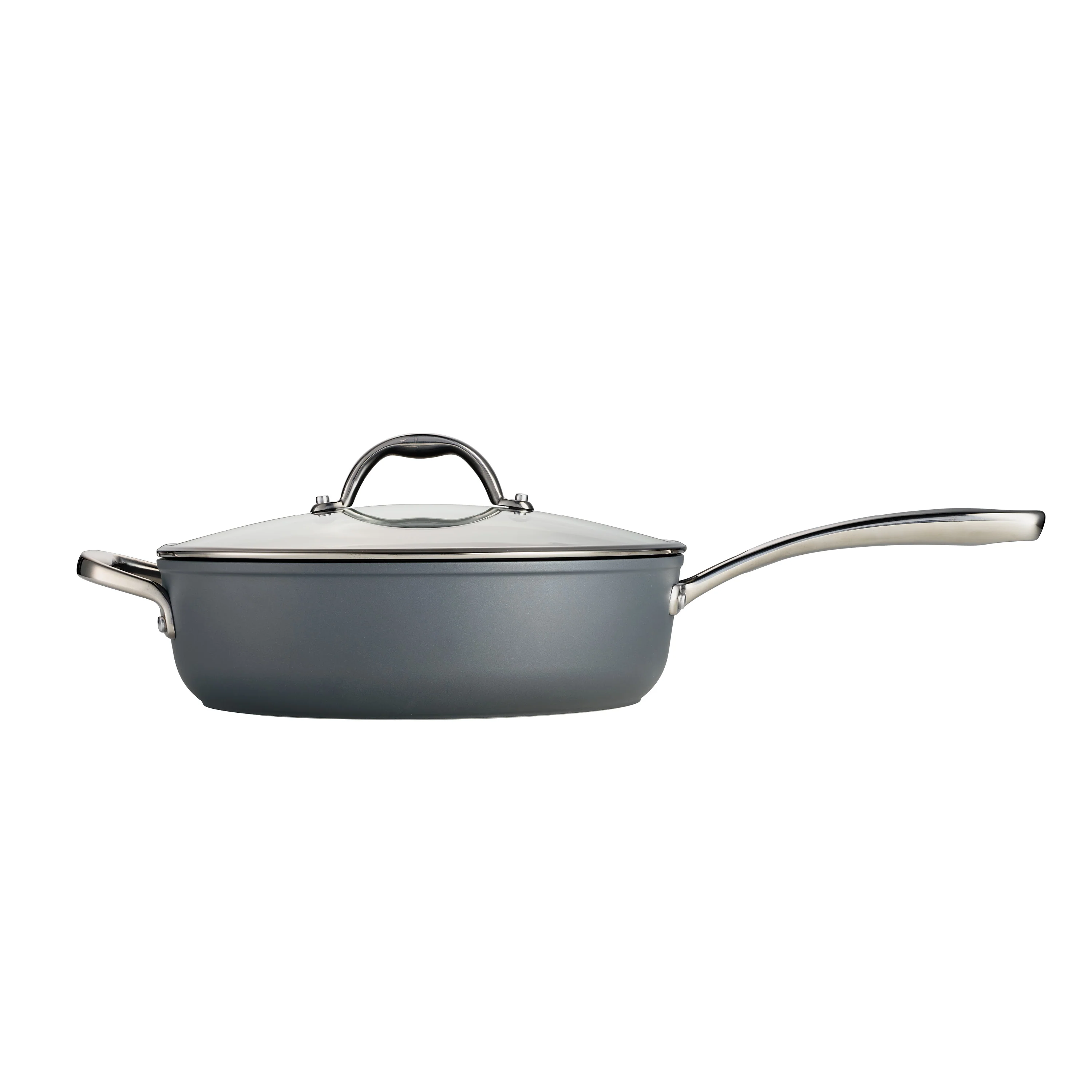 9 Piece Induction Nonstick Cookware Set - Slate Gray - Image 14