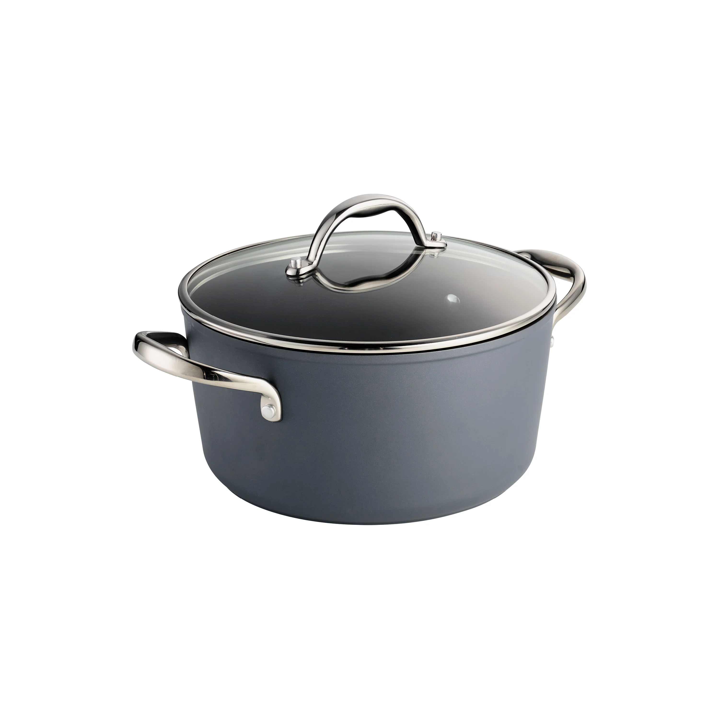 9 Piece Induction Nonstick Cookware Set - Slate Gray - Image 19