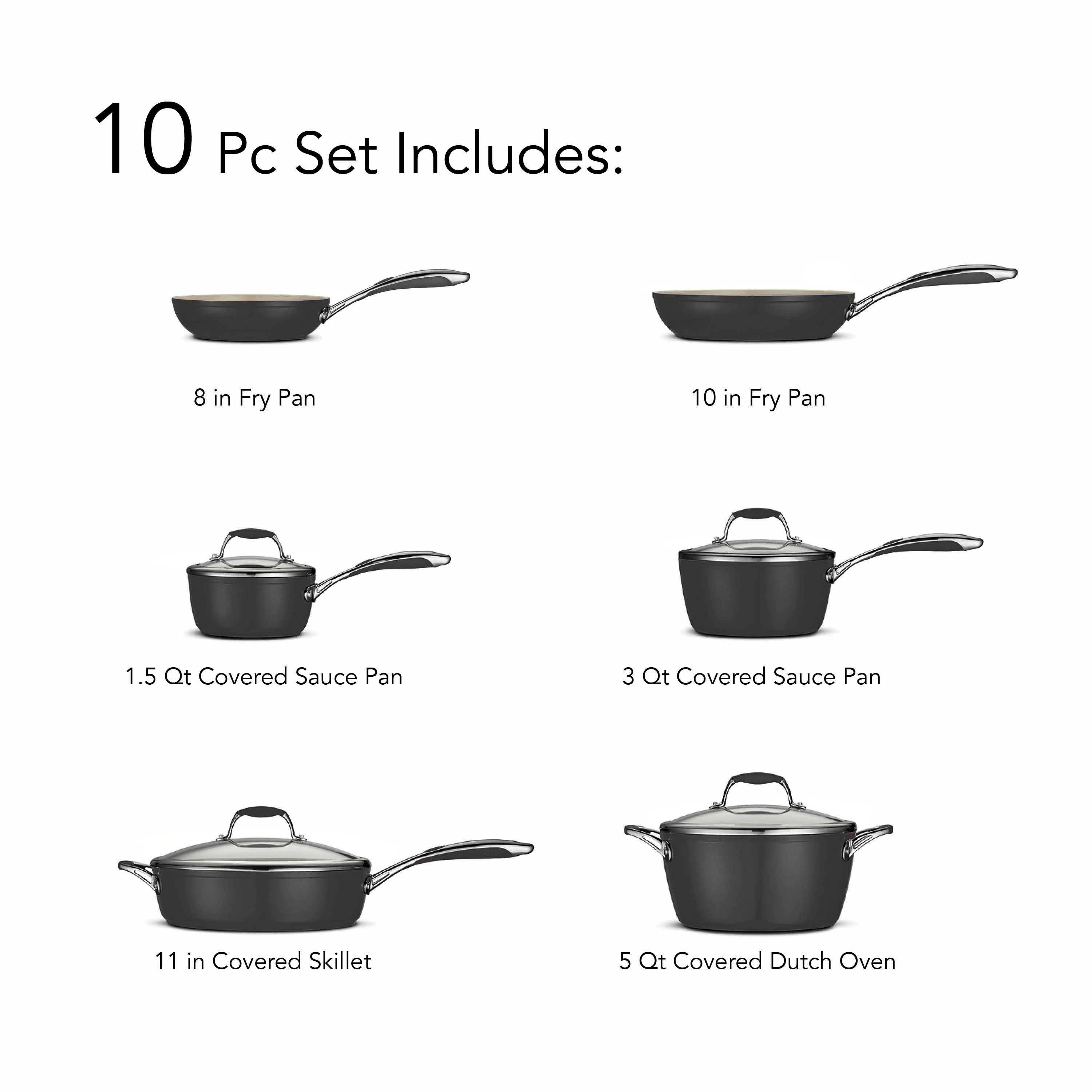 Ceramica Deluxe Aluminum Ceramic Coated Cookware Set - Image 5