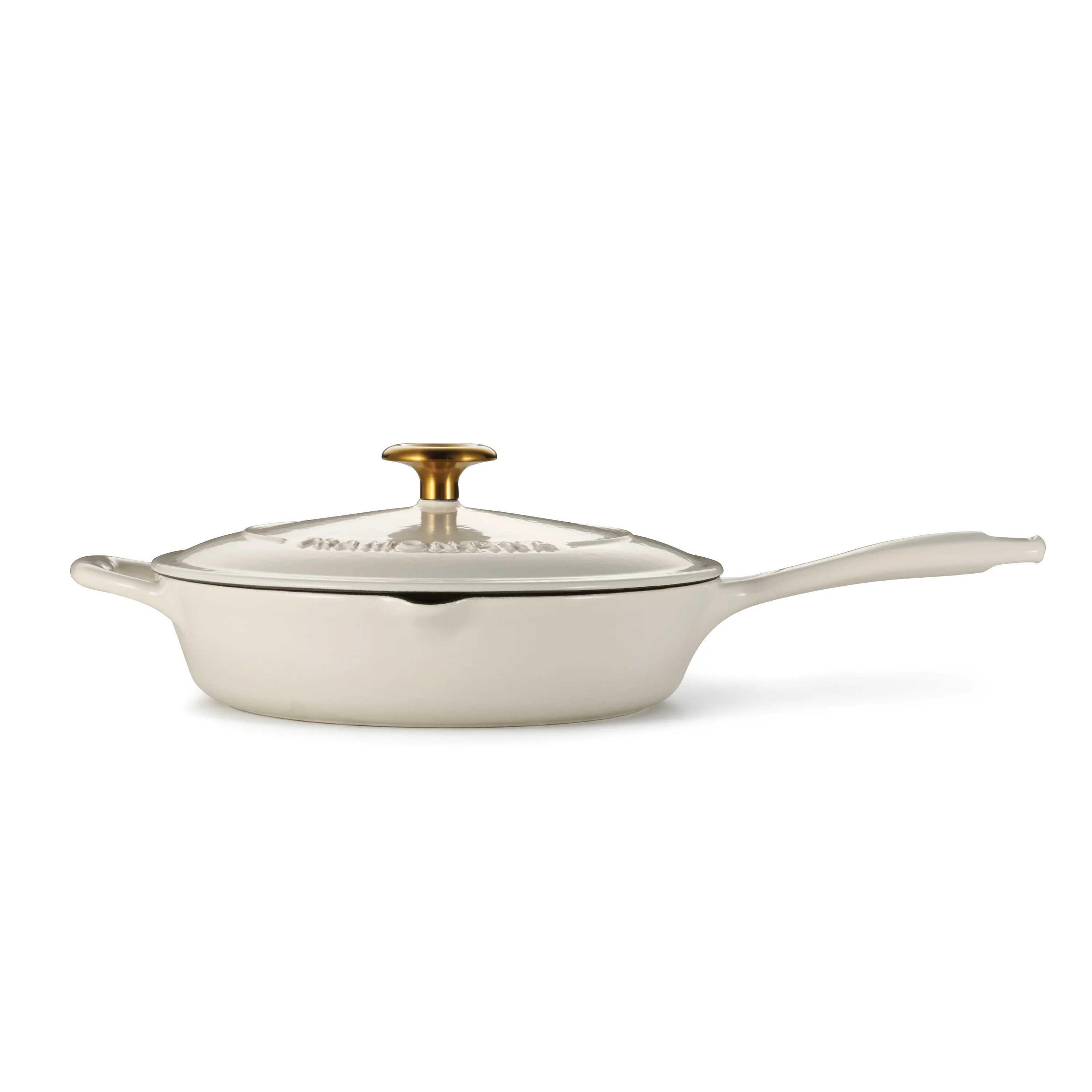 Bestow 10 Inch Enameled Cast-Iron  Covered Skillet - Image 3