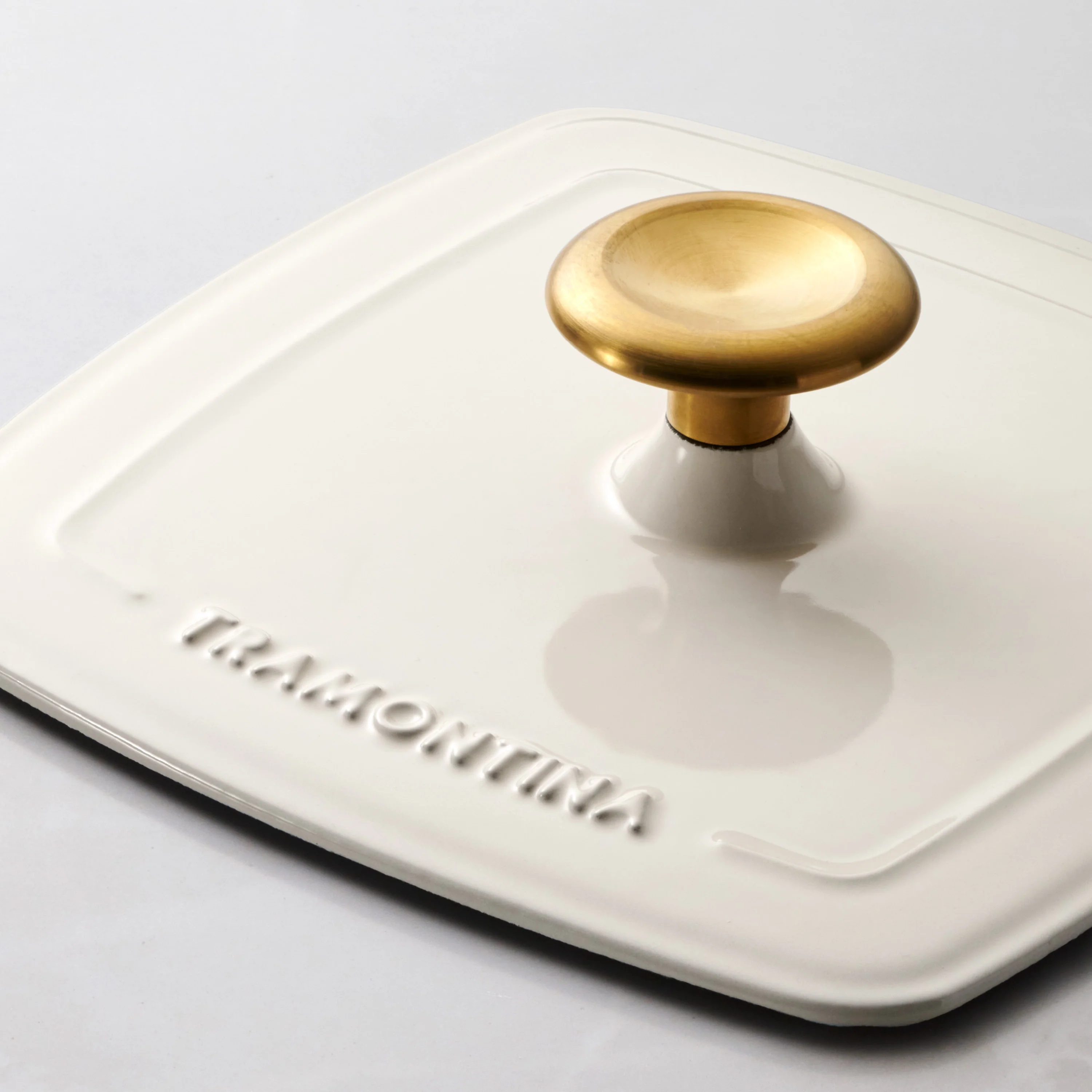 Bestow 11 Inch Enameled Cast-Iron  Grill Pan with Press - Image 6