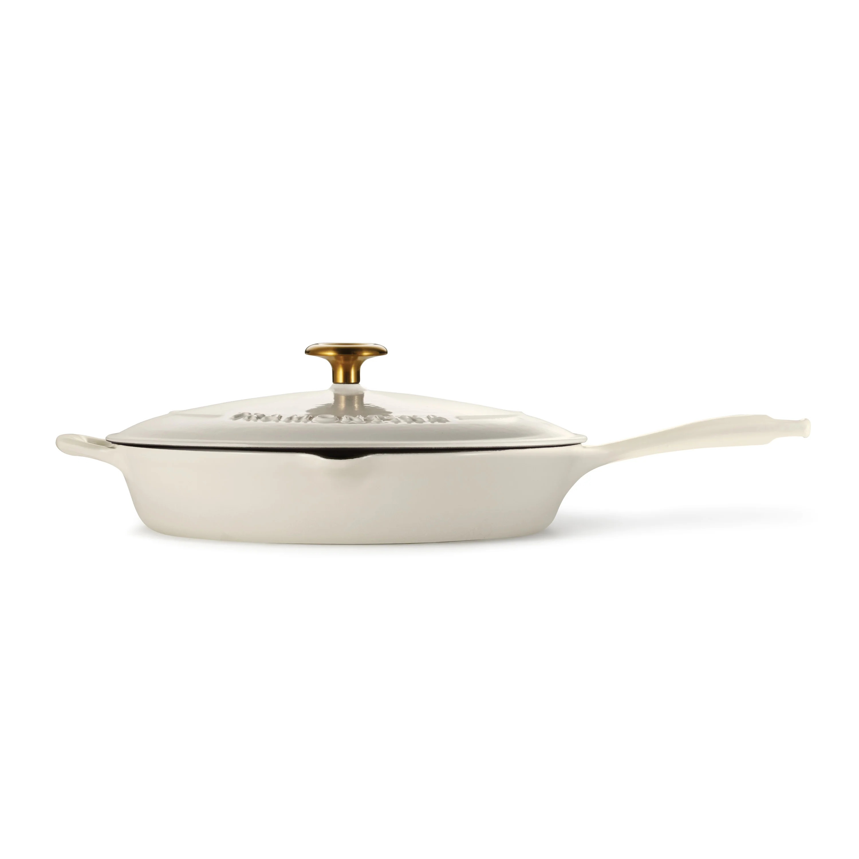 Bestow 12 Inch Enameled Cast Iron Skillet with Lid - Image 14