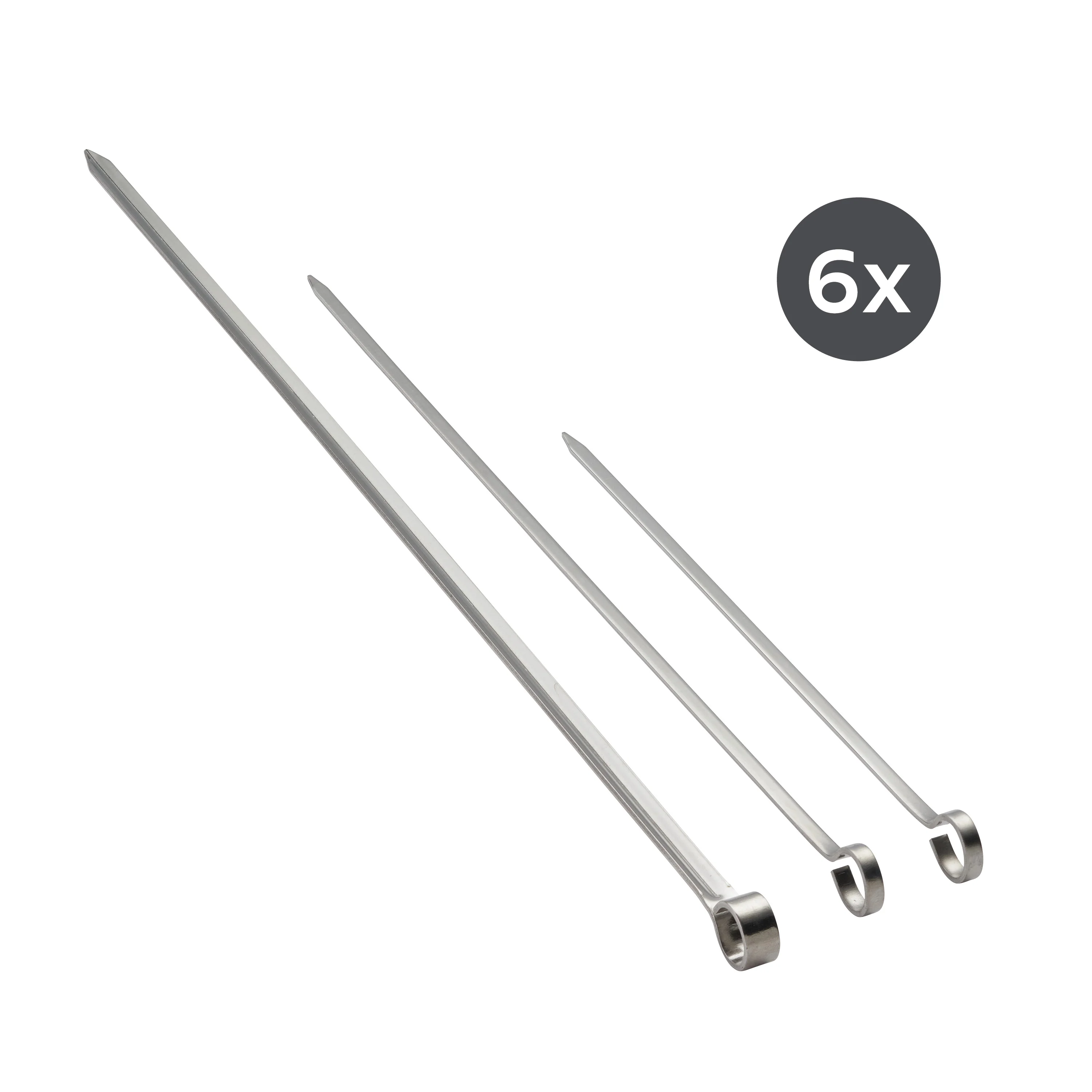 Churrasco BBQ 18 Piece Kebab Skewer Set - Image 3