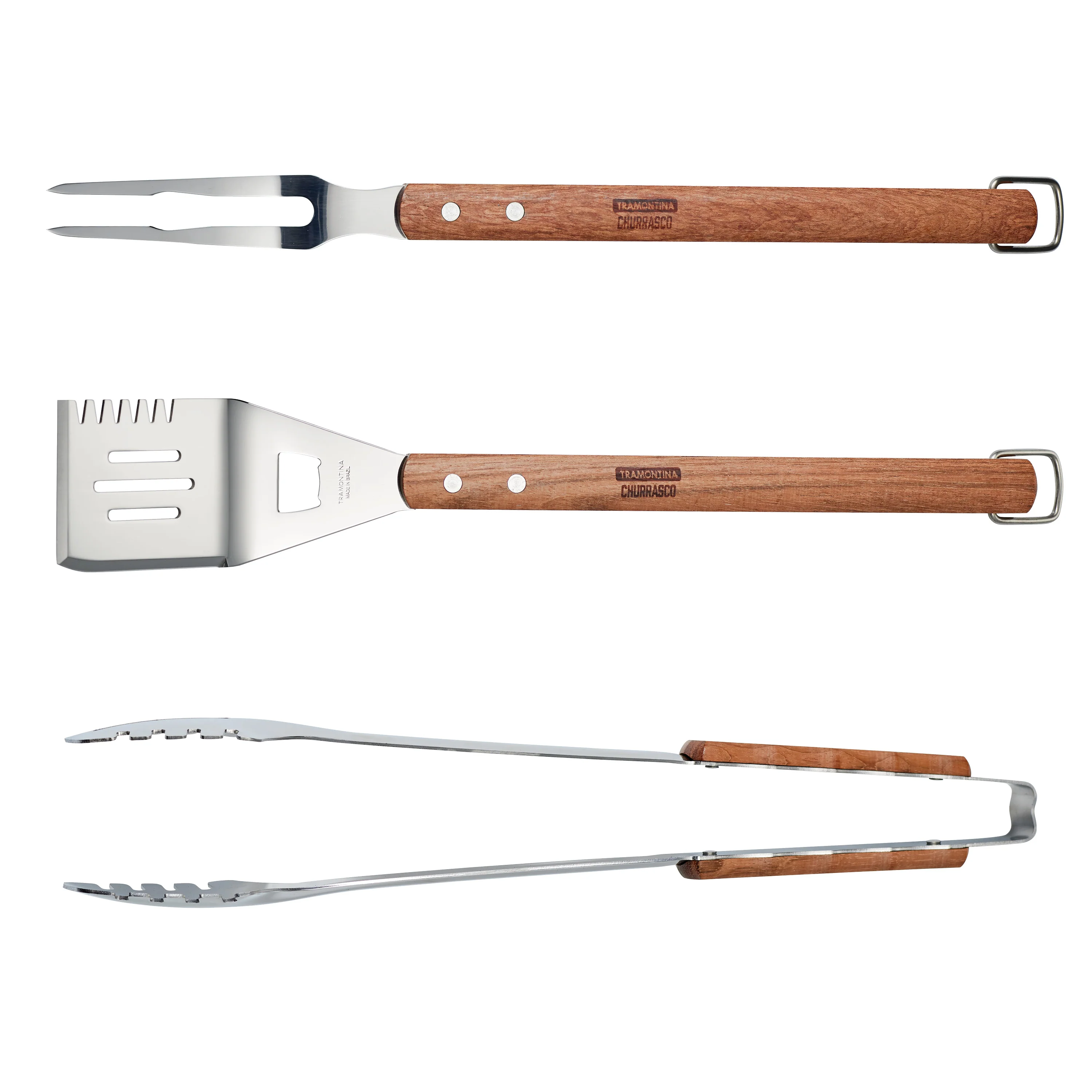 Churrasco BBQ 3 Piece Tool Set - Image 5