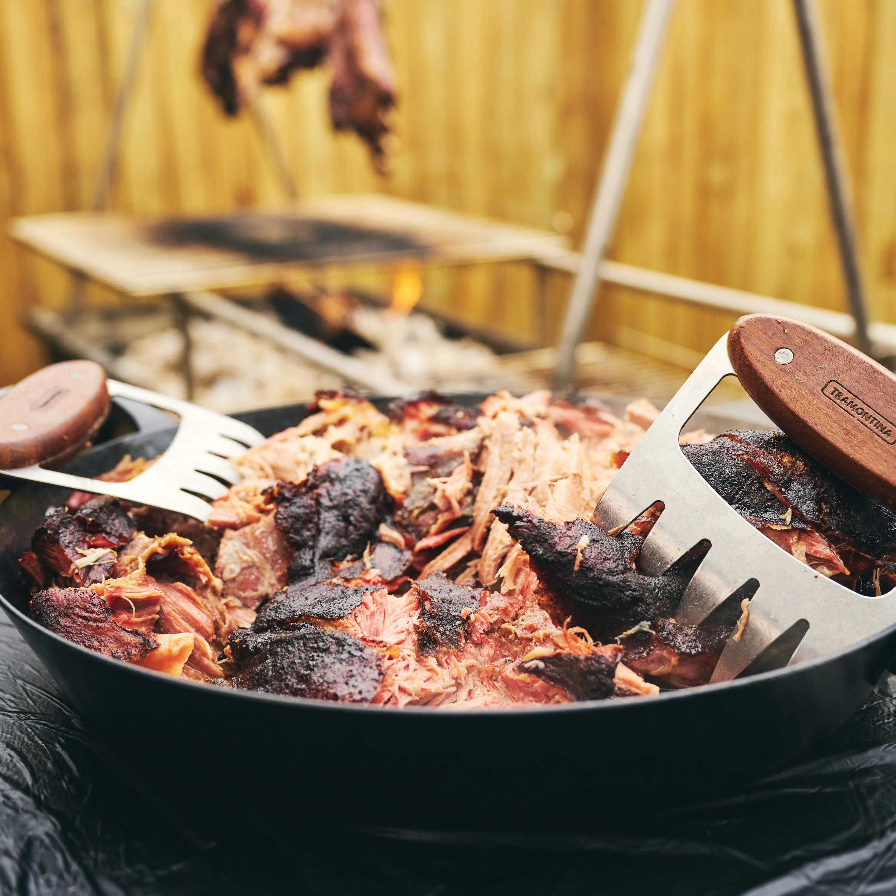Churrasco BBQ 4 Piece Carving and Shredding Claws Set - Image 10