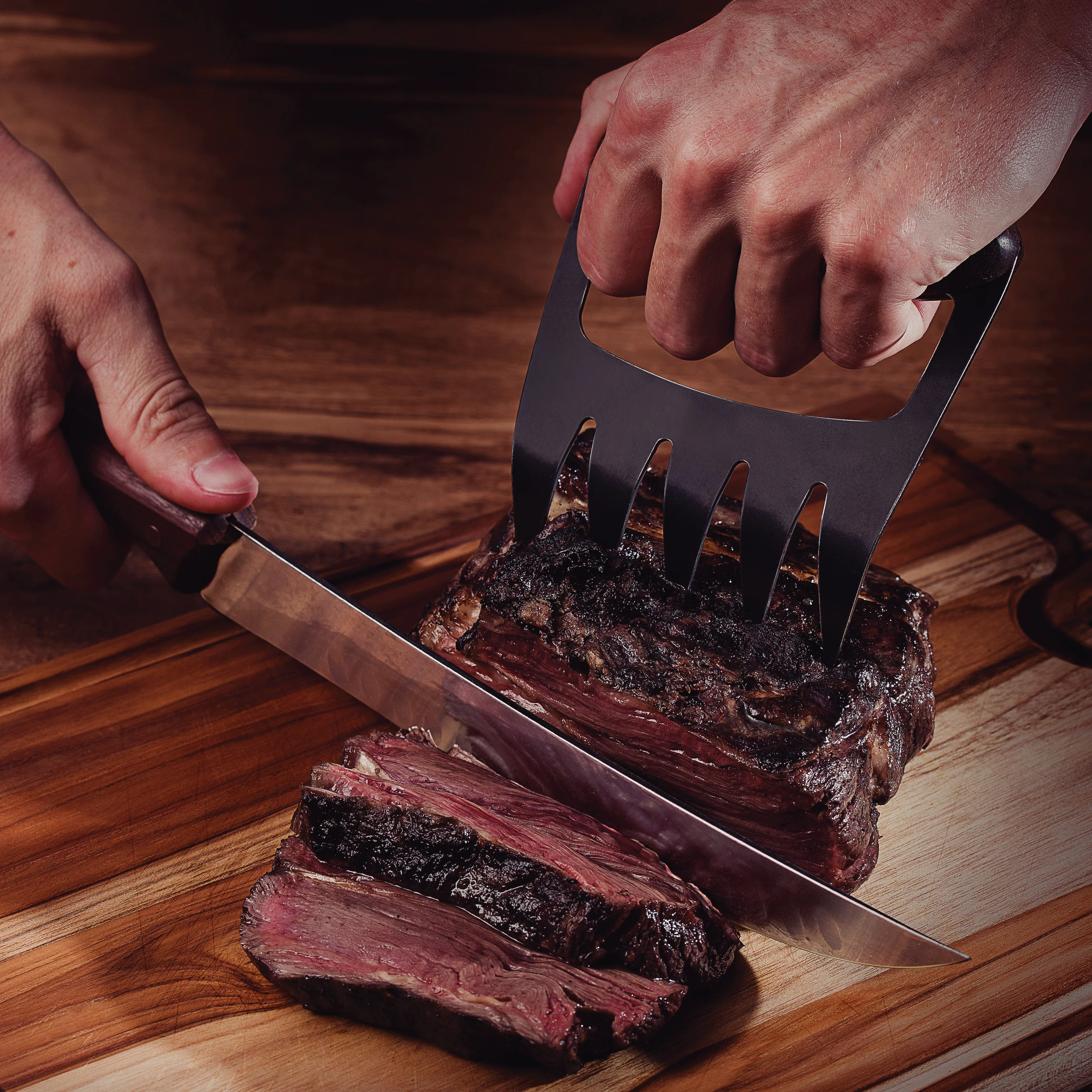 Churrasco BBQ 4 Piece Carving and Shredding Claws Set - Image 6