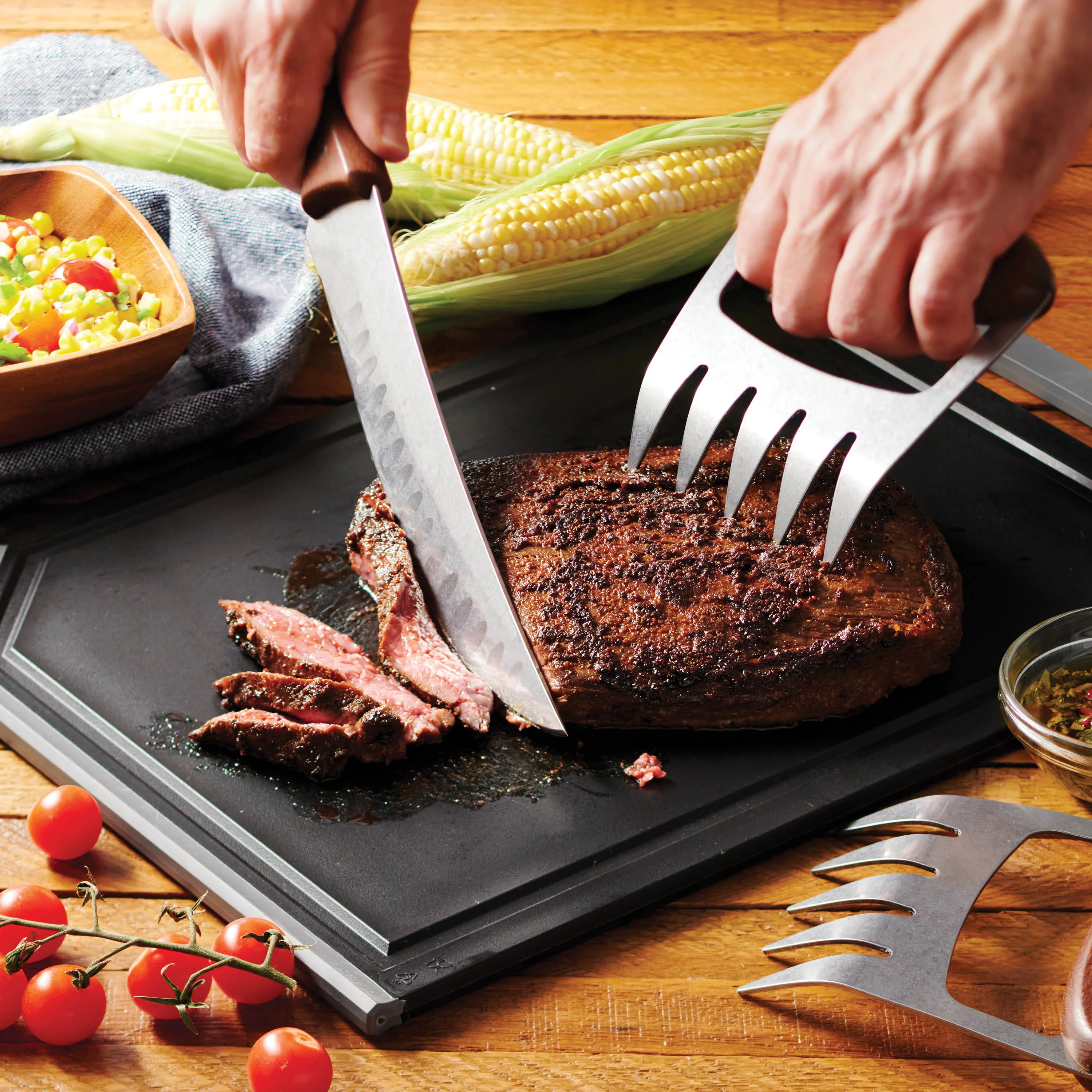 Churrasco BBQ 4 Piece Carving and Shredding Claws Set - Image 7