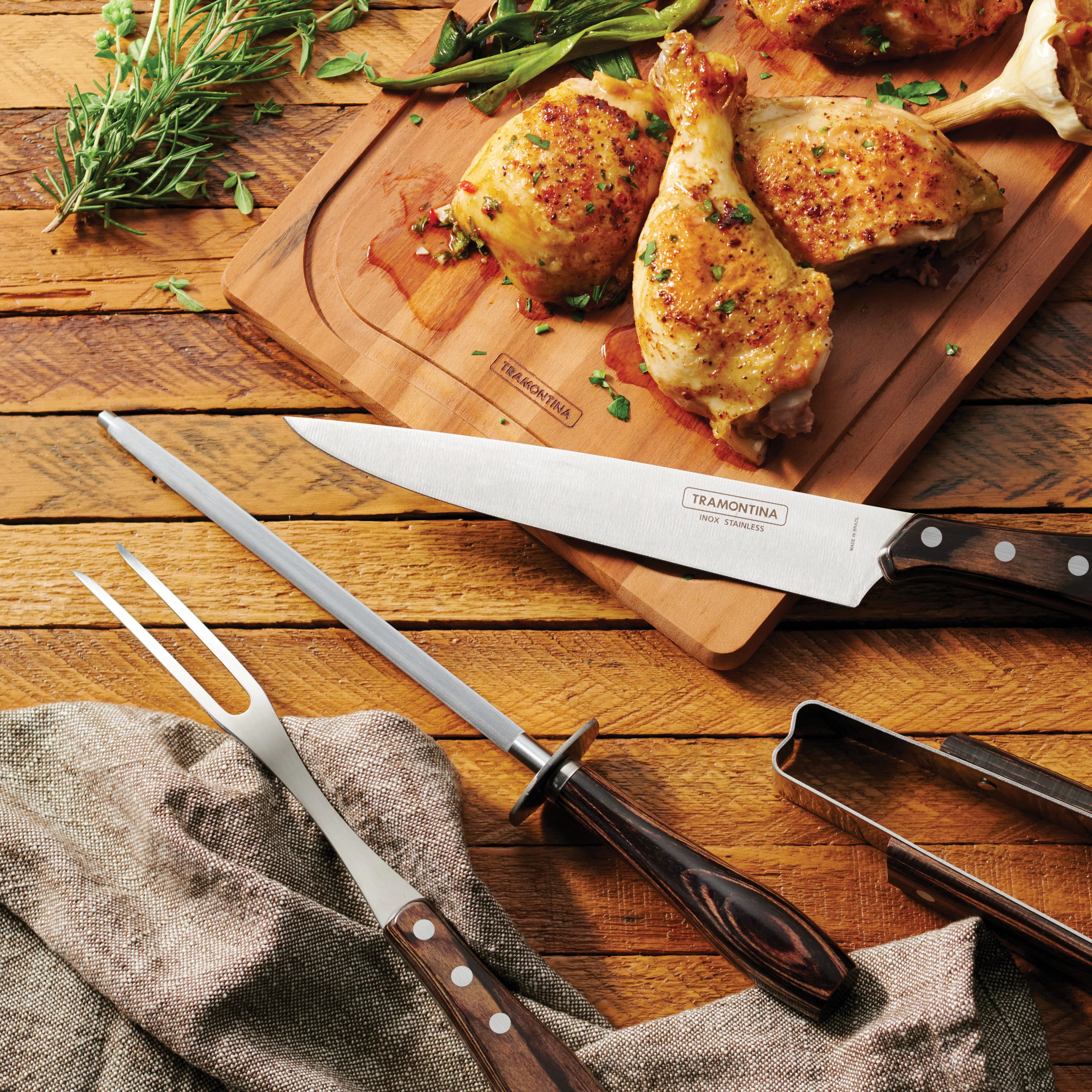 Churrasco BBQ 8 Piece Carving Set with Carry Case - Image 9