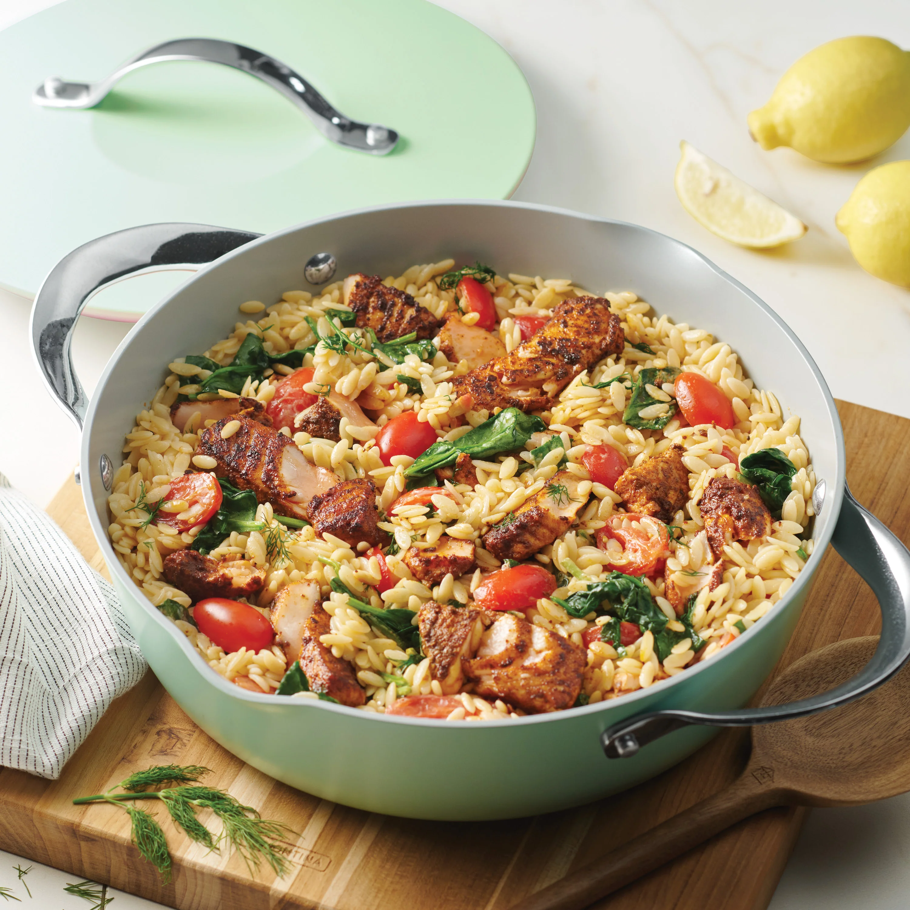 Fiora 4.25 Quart Multipurpose Ceramic Nonstick Pan - Image 12