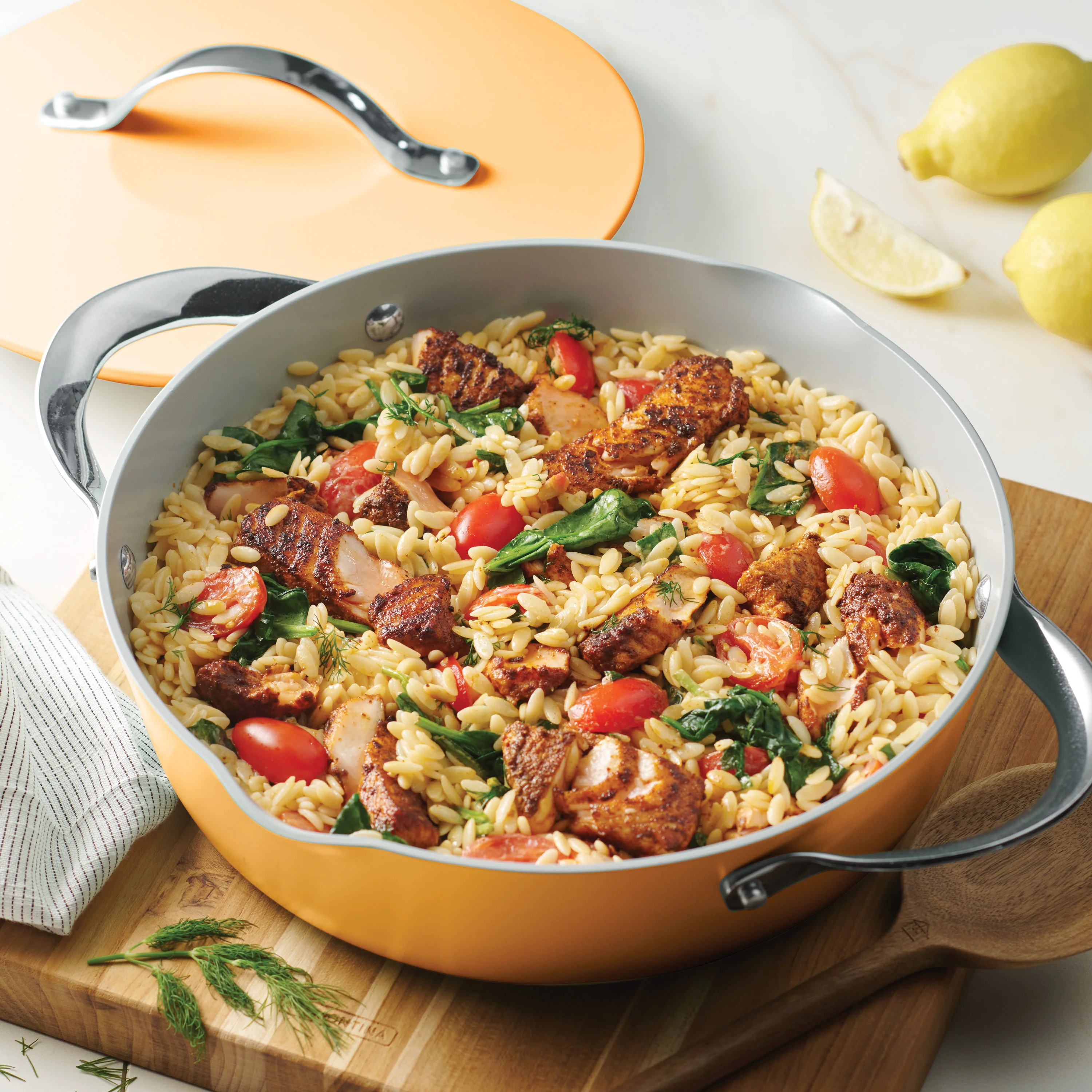 Fiora 4.25 Quart Multipurpose Ceramic Nonstick Pan - Image 15