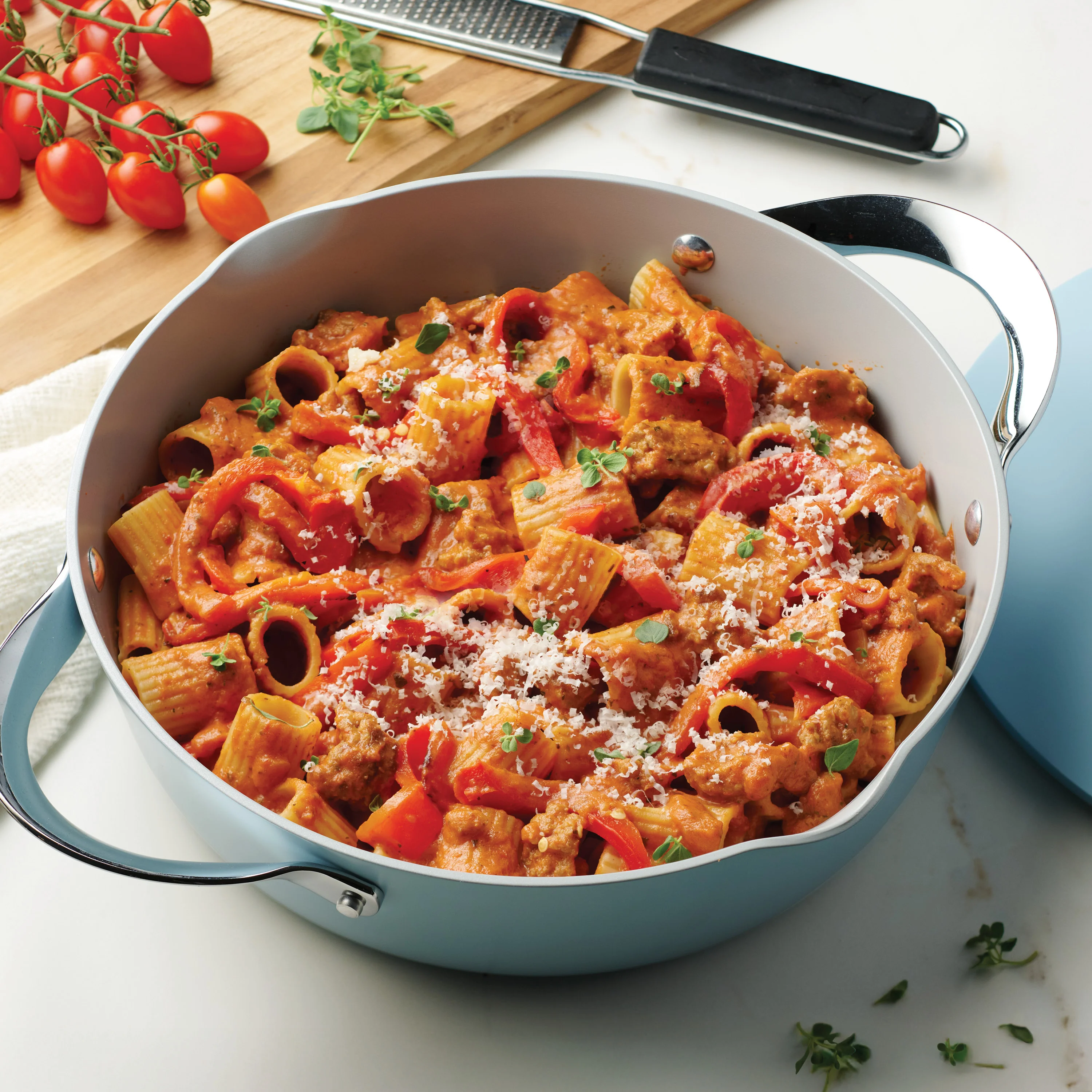 Fiora 4.25 Quart Multipurpose Ceramic Nonstick Pan - Image 20