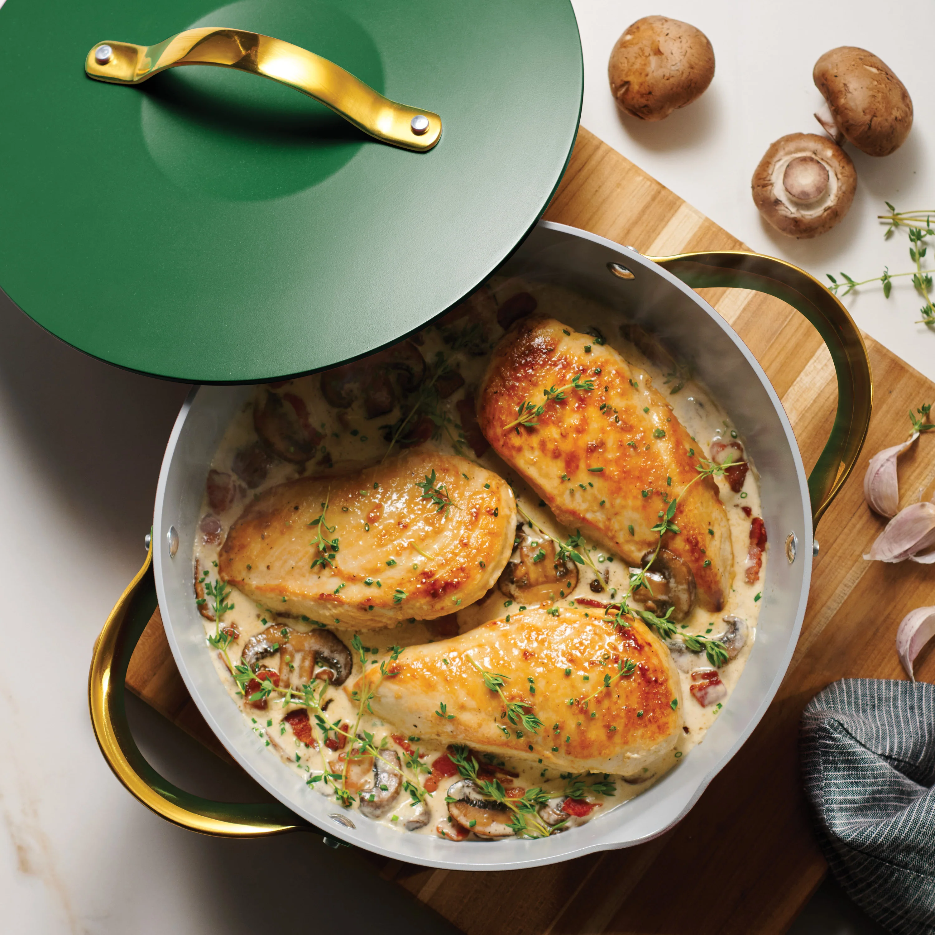 Fiora 4.25 Quart Multipurpose Ceramic Nonstick Pan - Image 23
