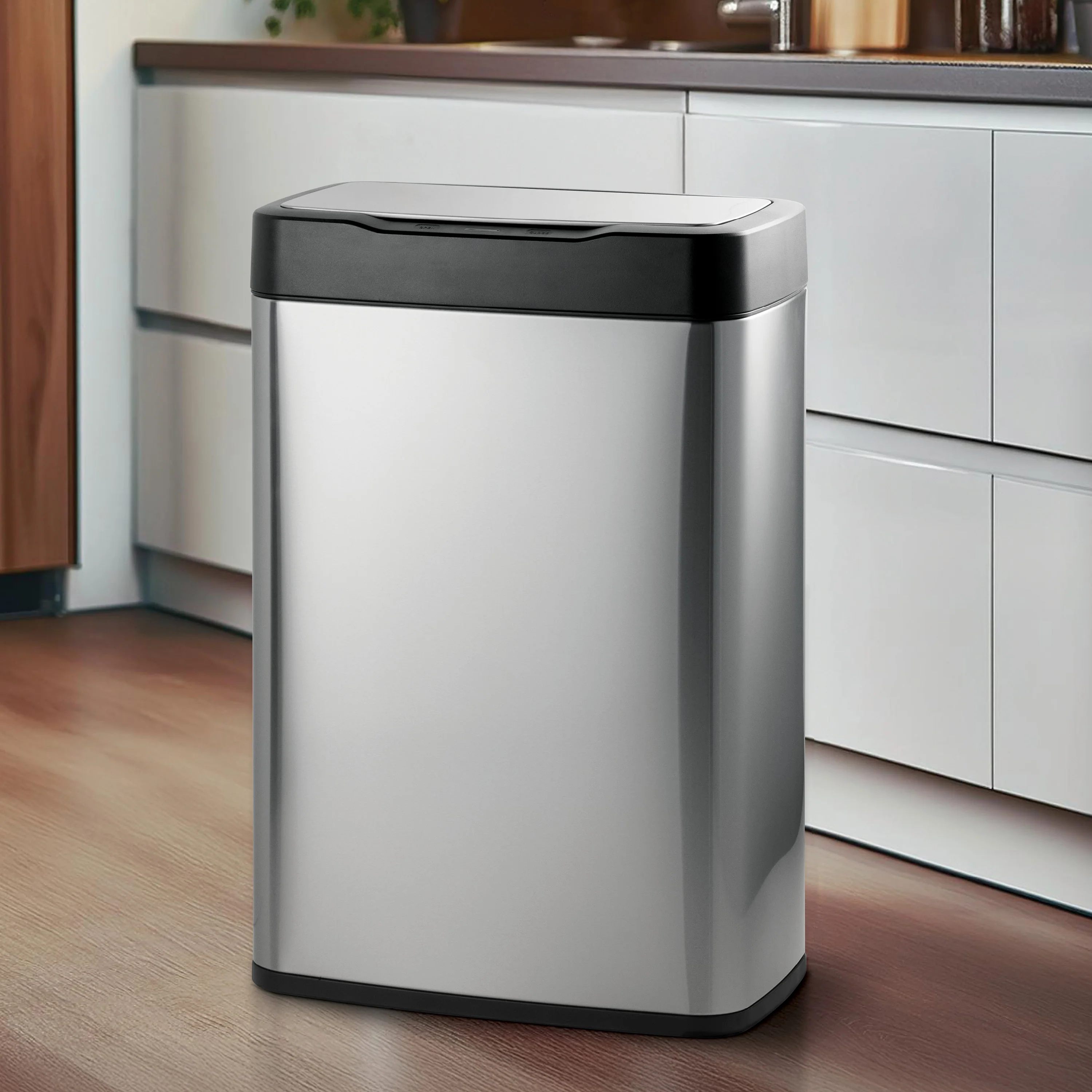 Large Stainless Steel Sensor Bin - Image 6