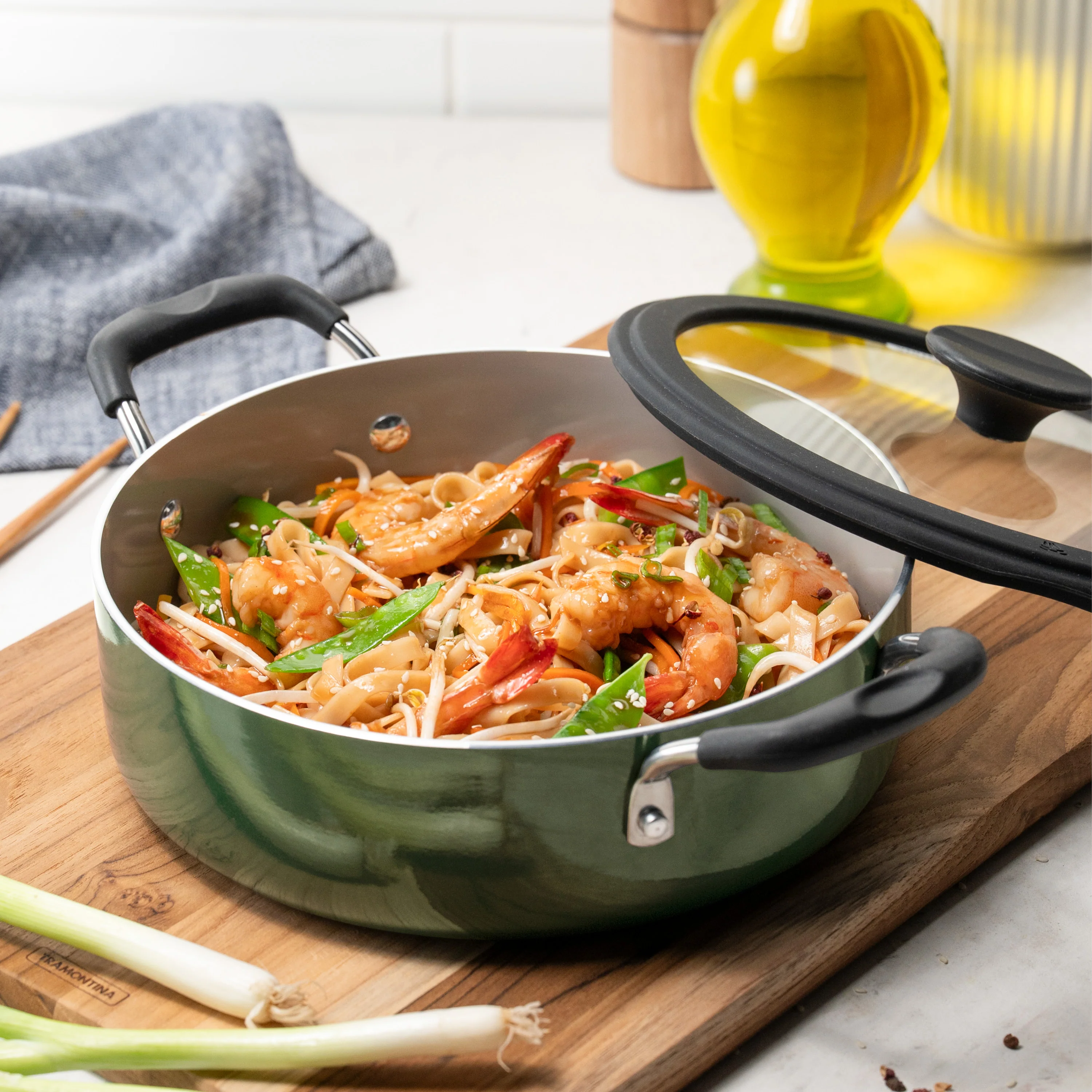 Nesting 11 Piece Ceramic Nonstick Cookware Set - Image 29