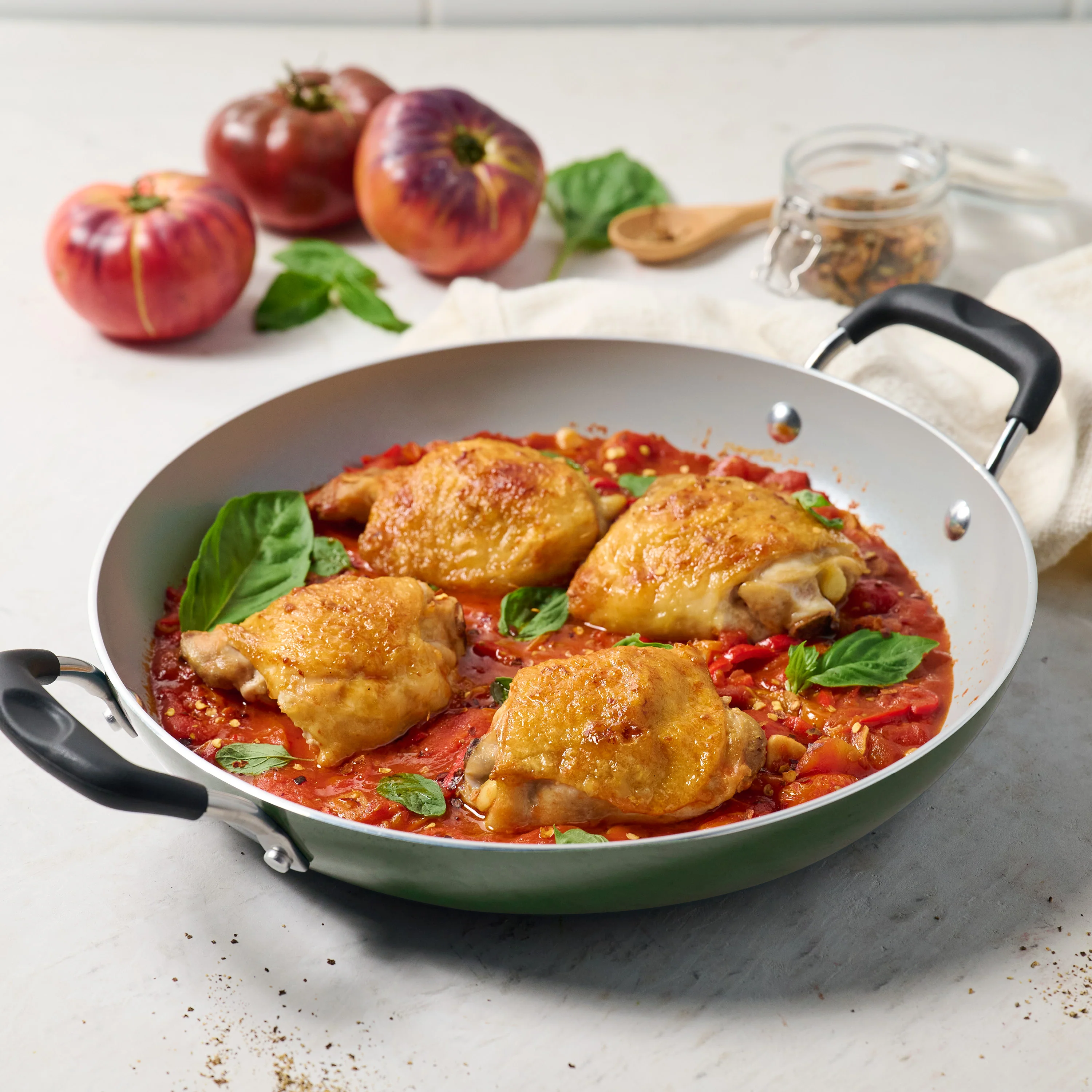 Nesting 11 Piece Ceramic Nonstick Cookware Set - Image 30