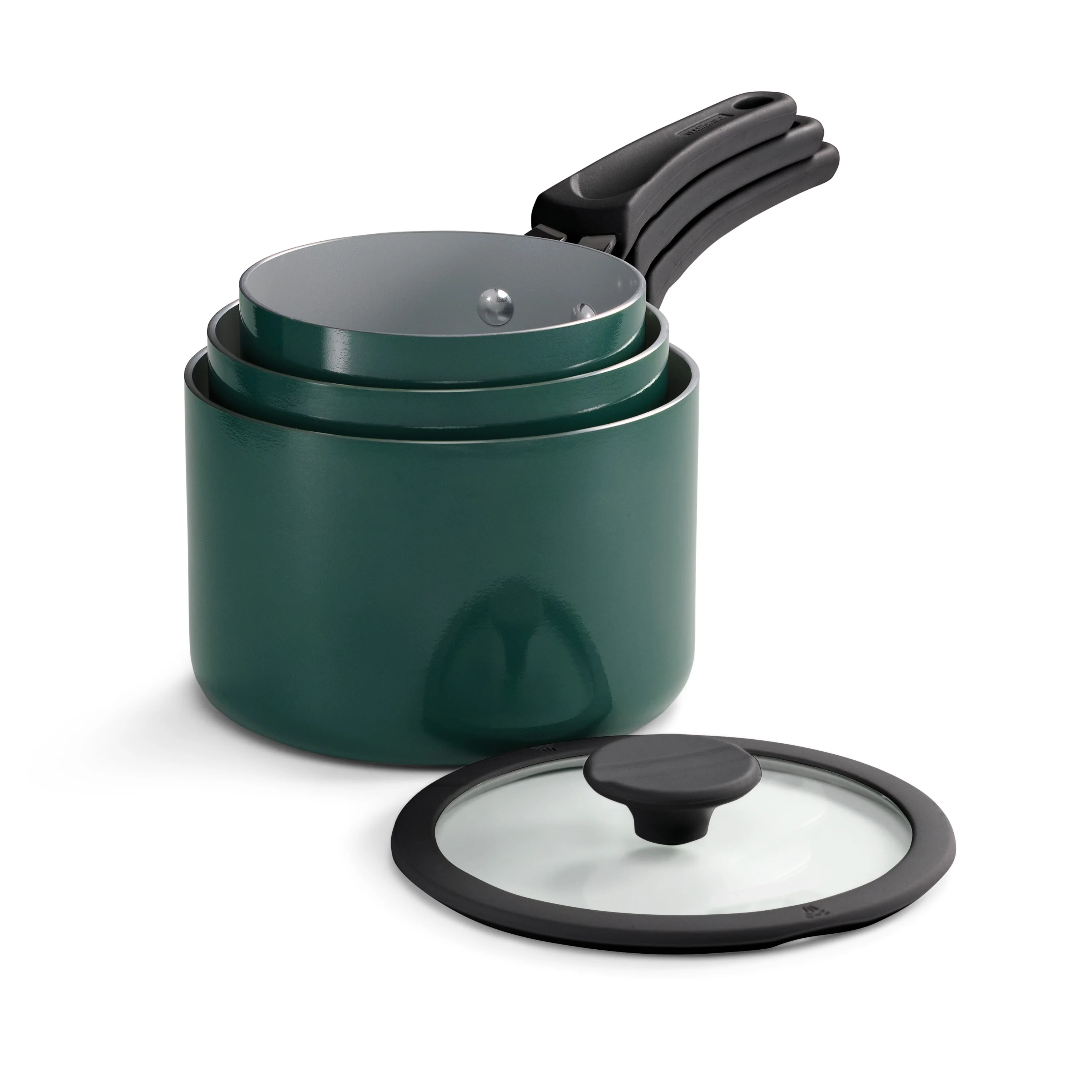 Nesting 6 Piece Ceramic Nonstick Cookware Set - Image 14