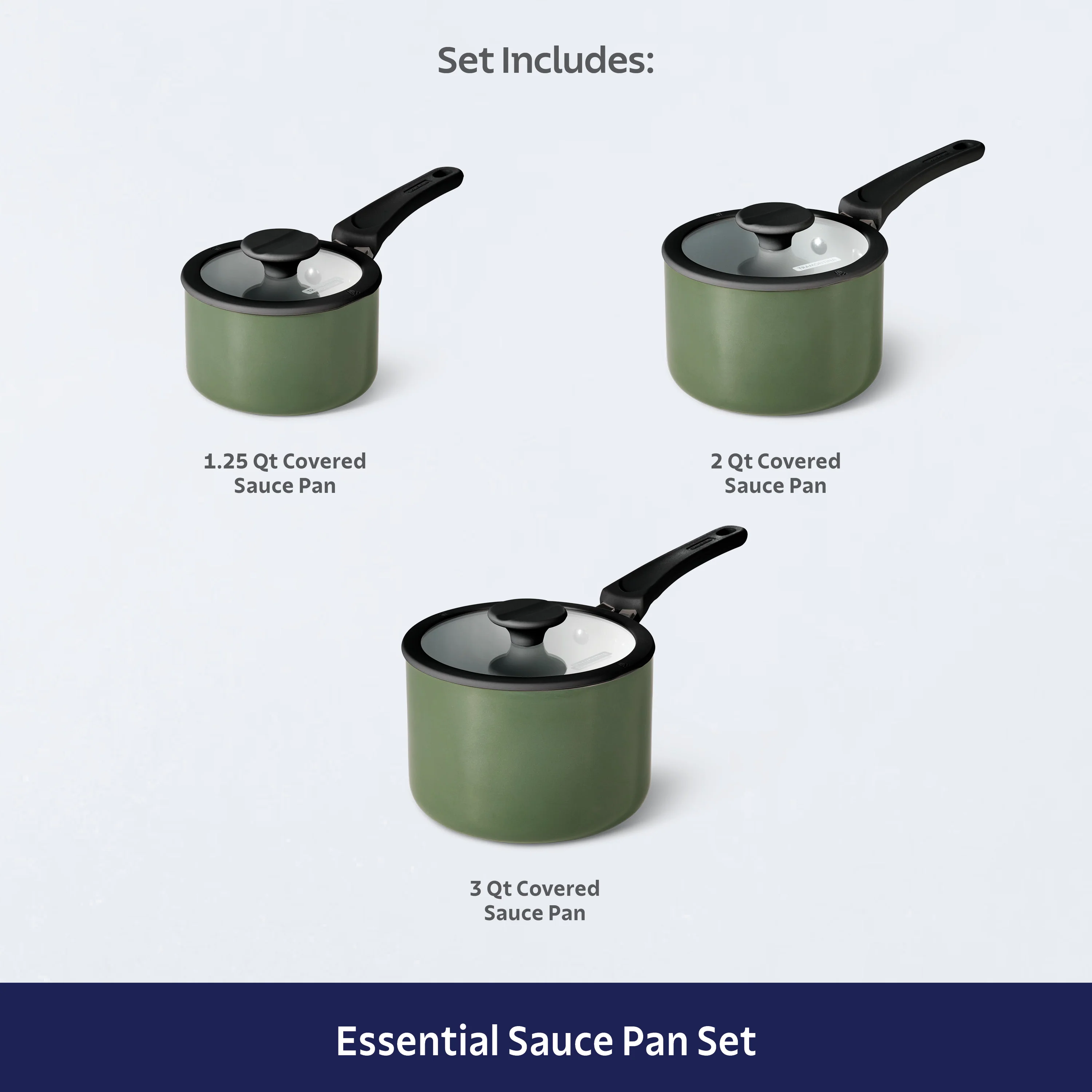 Nesting 6 Piece Ceramic Nonstick Cookware Set - Image 21