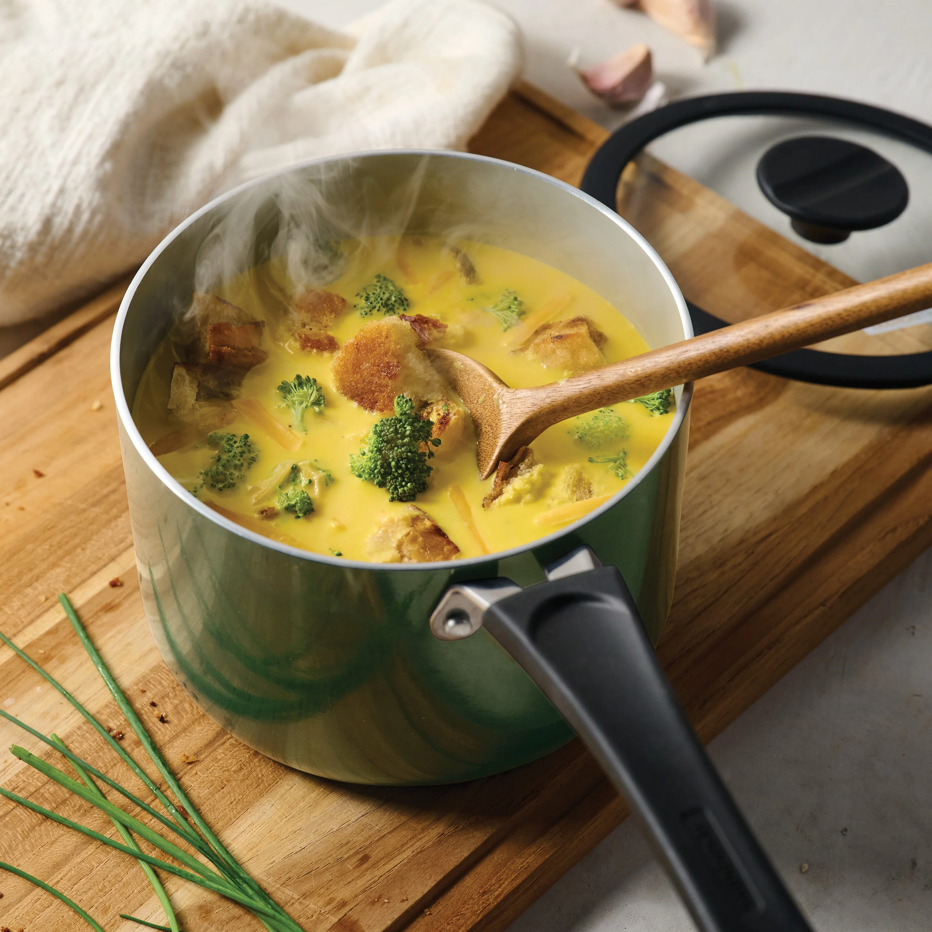 Nesting 6 Piece Ceramic Nonstick Cookware Set - Image 25