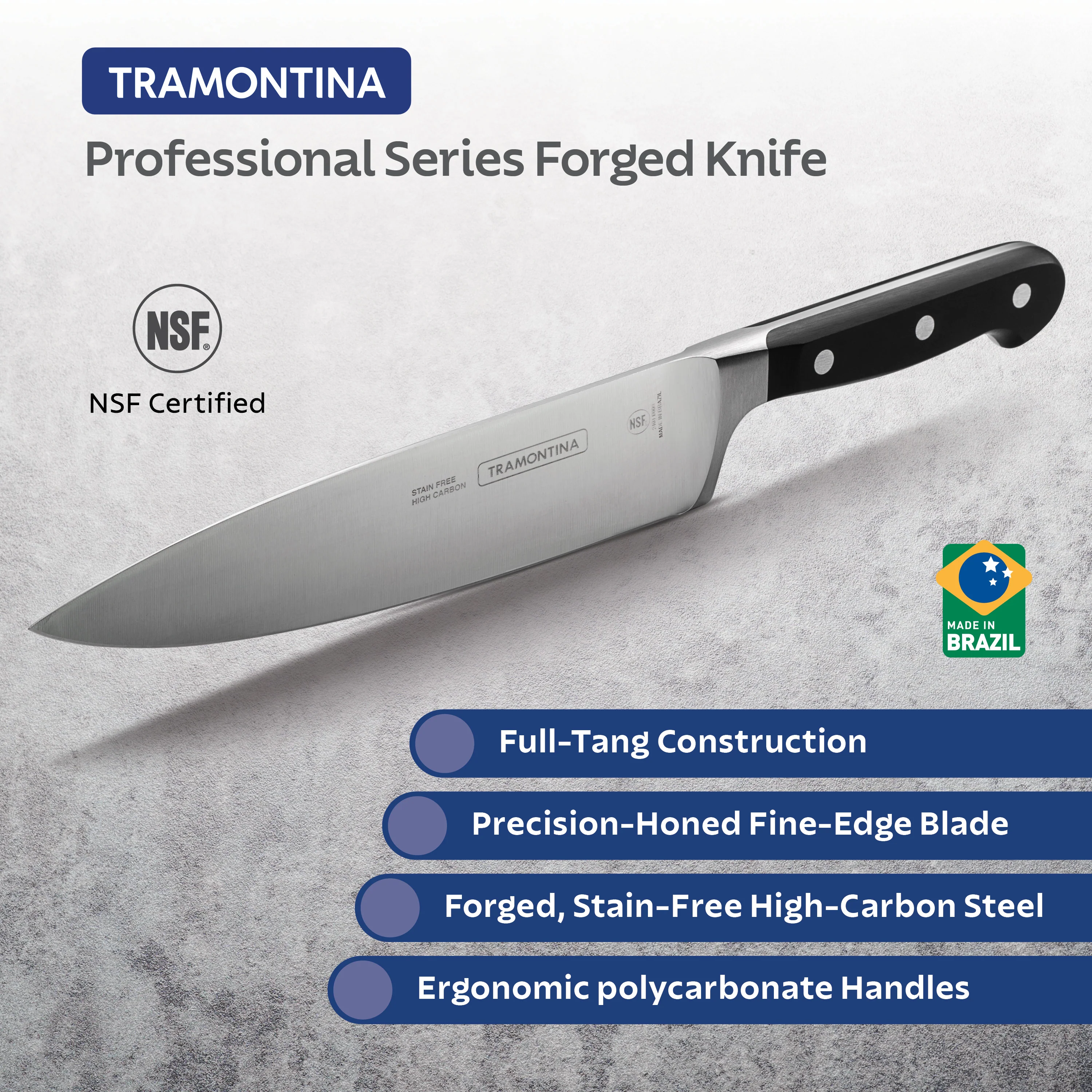Professional 7 Piece Forged Knife Block Set - Image 11