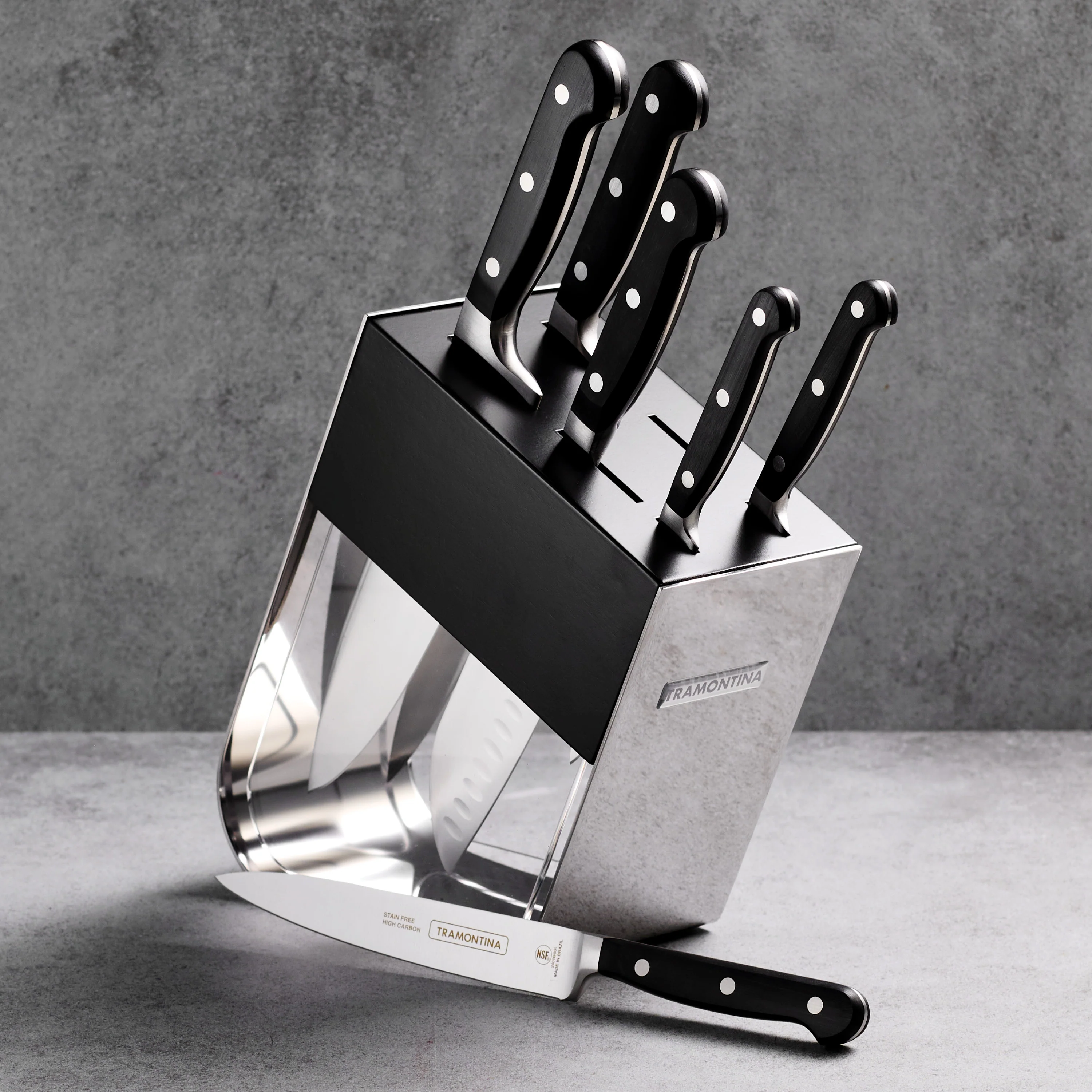 Professional 7 Piece Forged Knife Block Set - Image 8