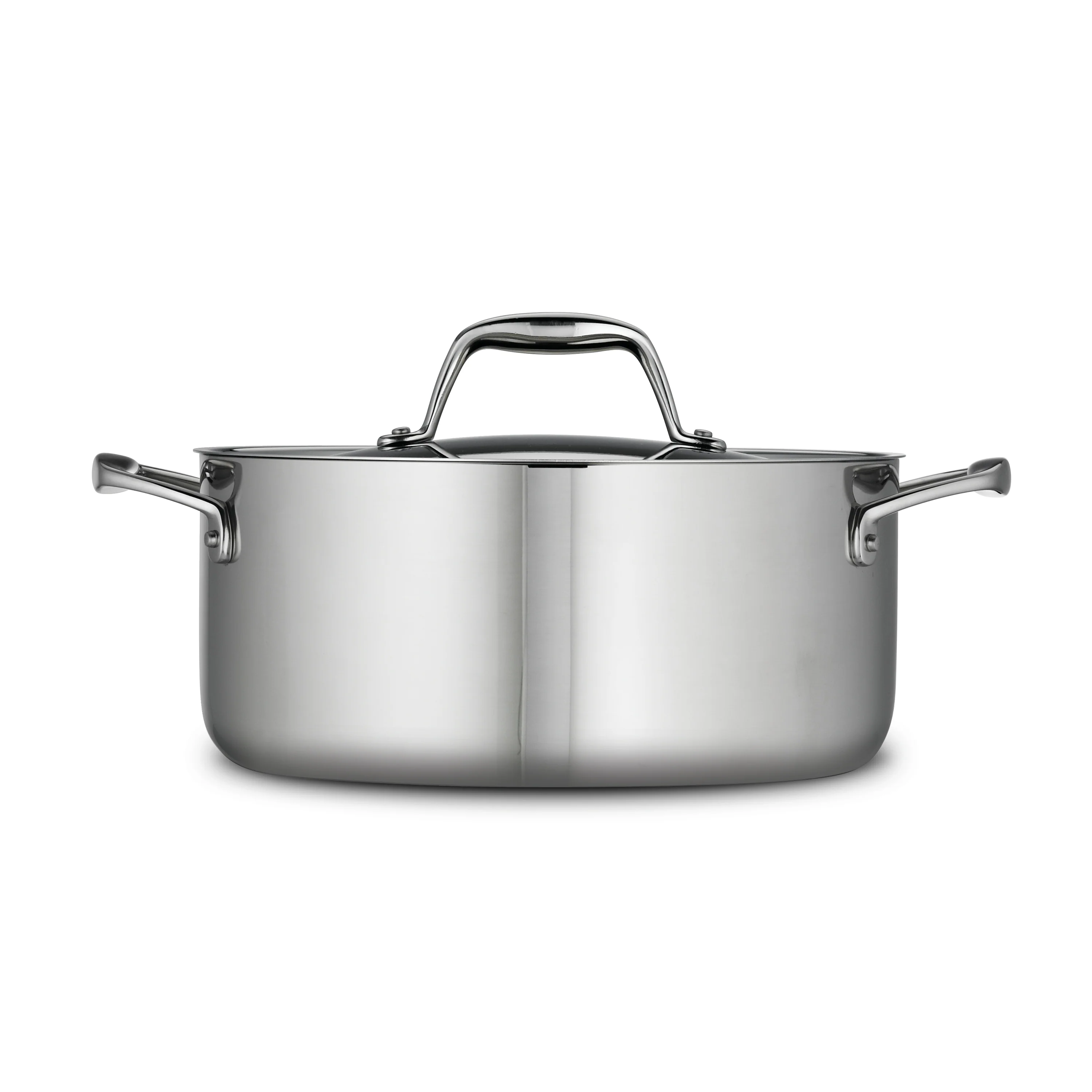 Signature 5 Quart Tri-Ply Clad Stainless Steel Covered Dutch Oven - Image 8