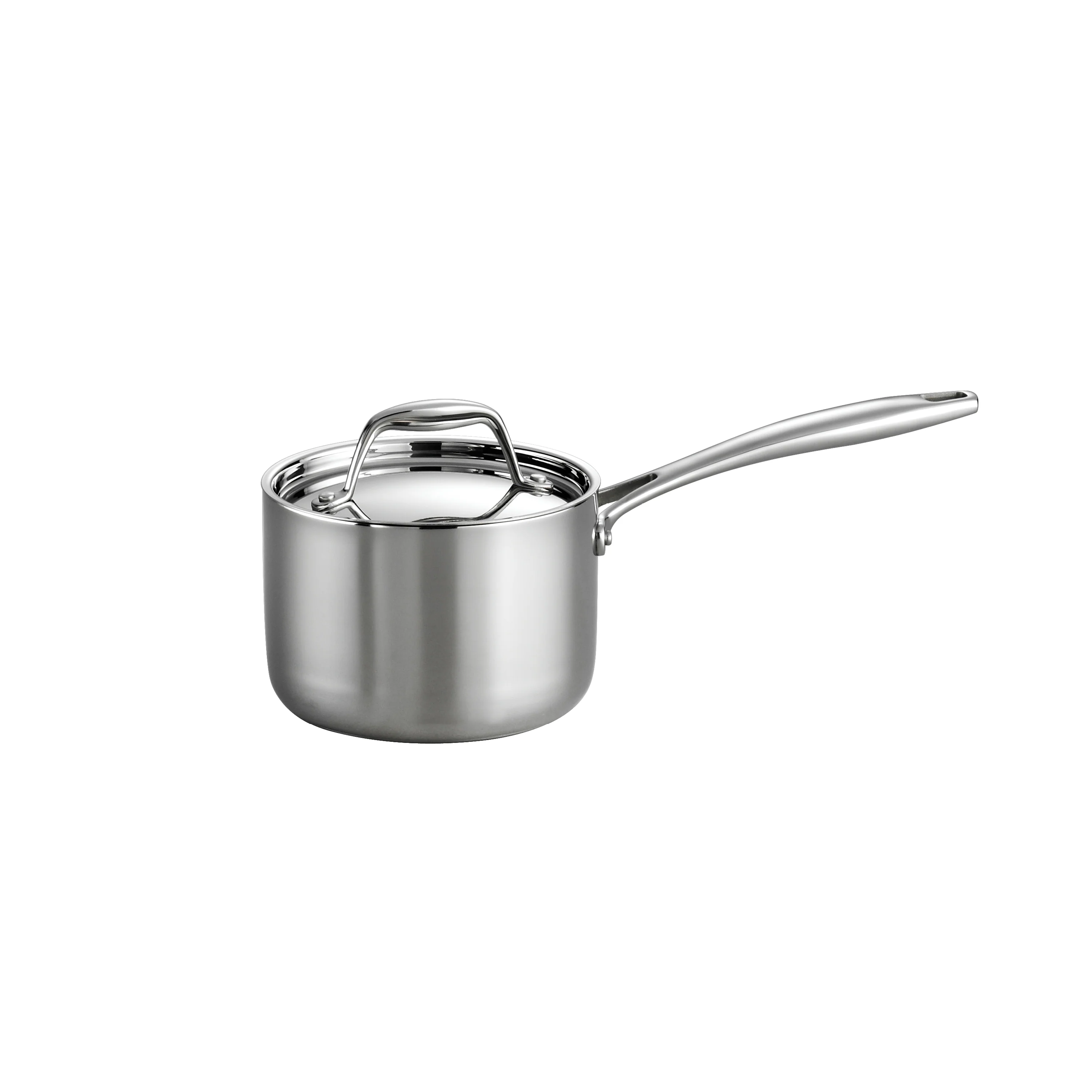 Signature Tri-Ply Clad Stainless Steel Covered Sauce Pan - Image 10