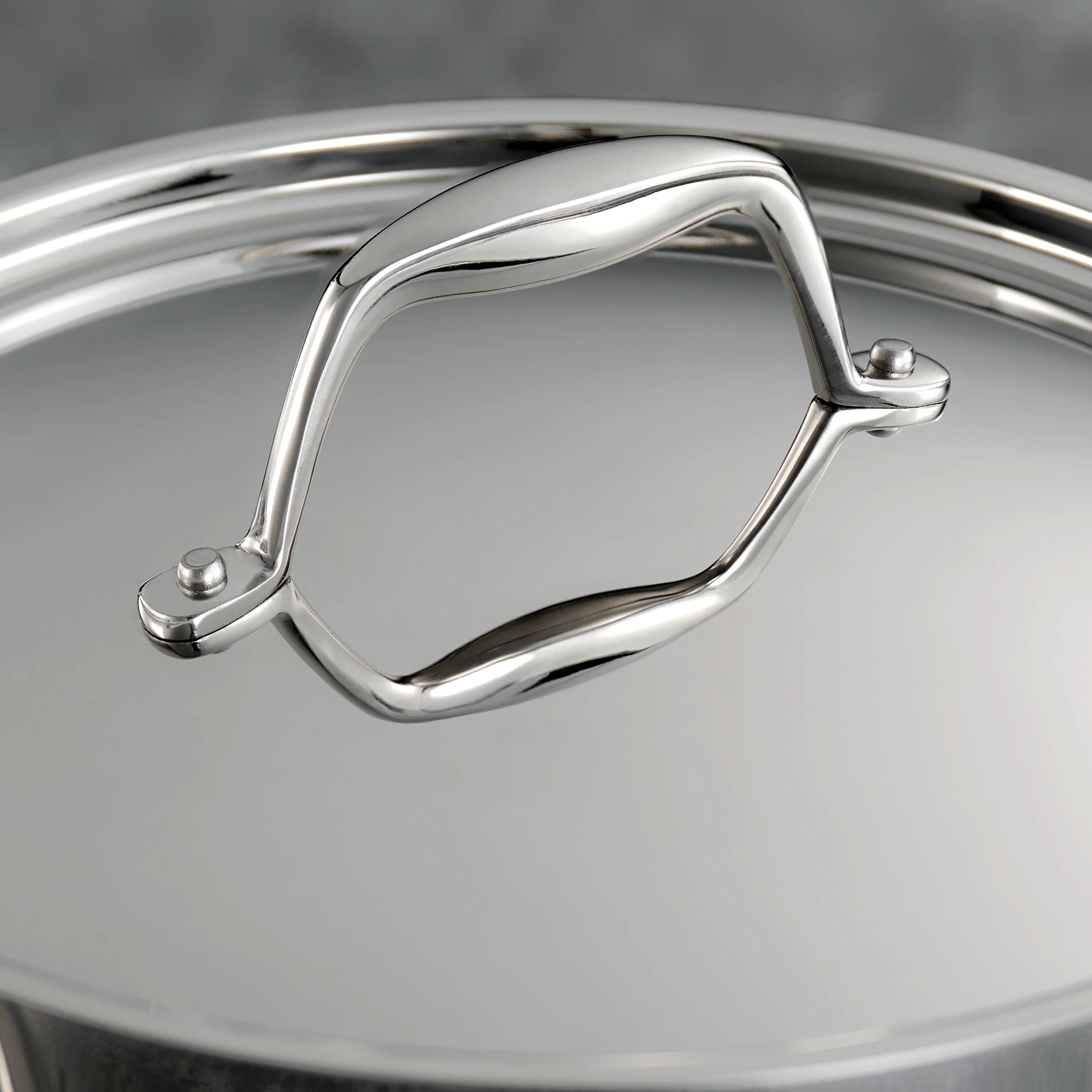 Signature Tri-Ply Clad Stainless Steel Covered Sauce Pan - Image 8