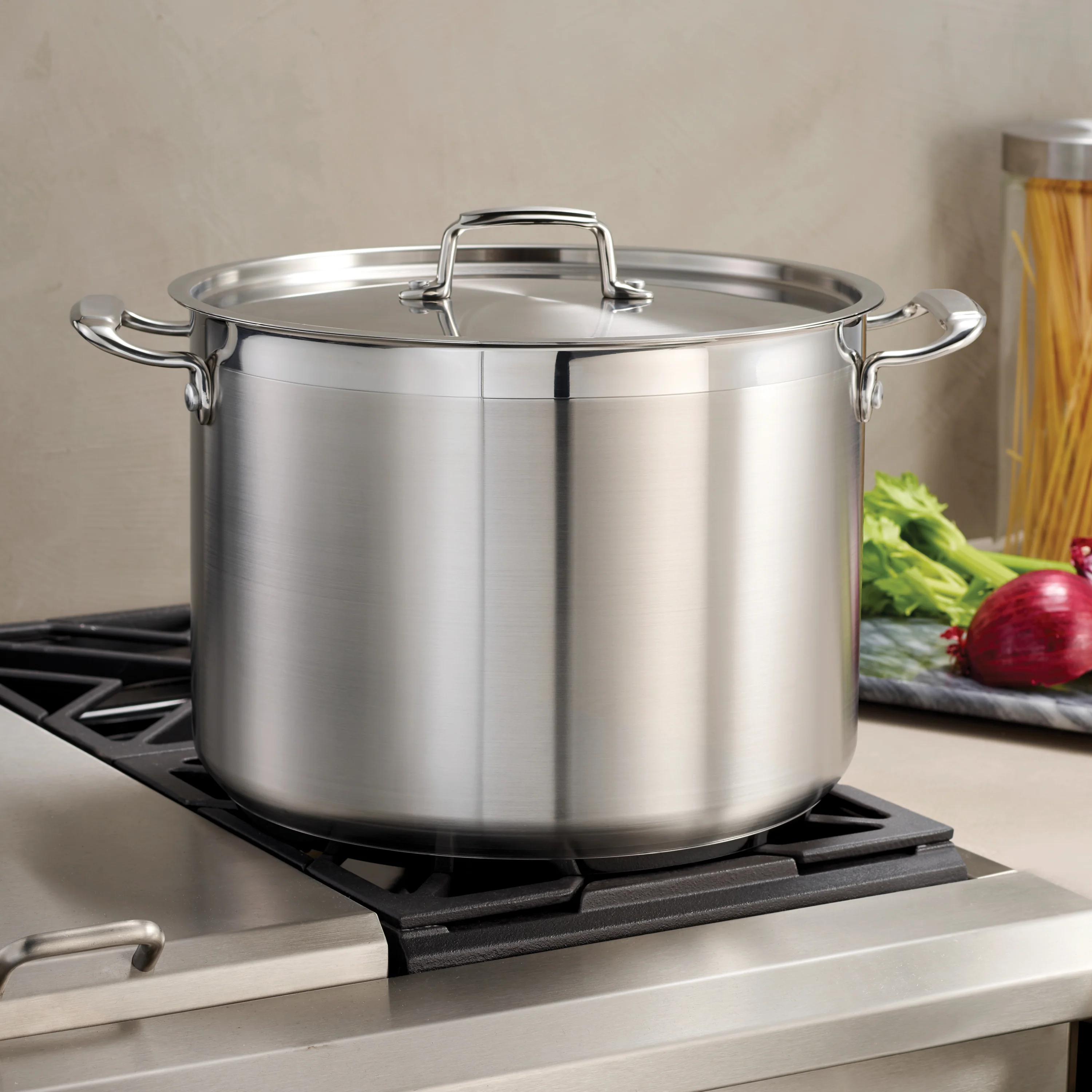 Stainless Steel Covered Stock Pot - Image 14