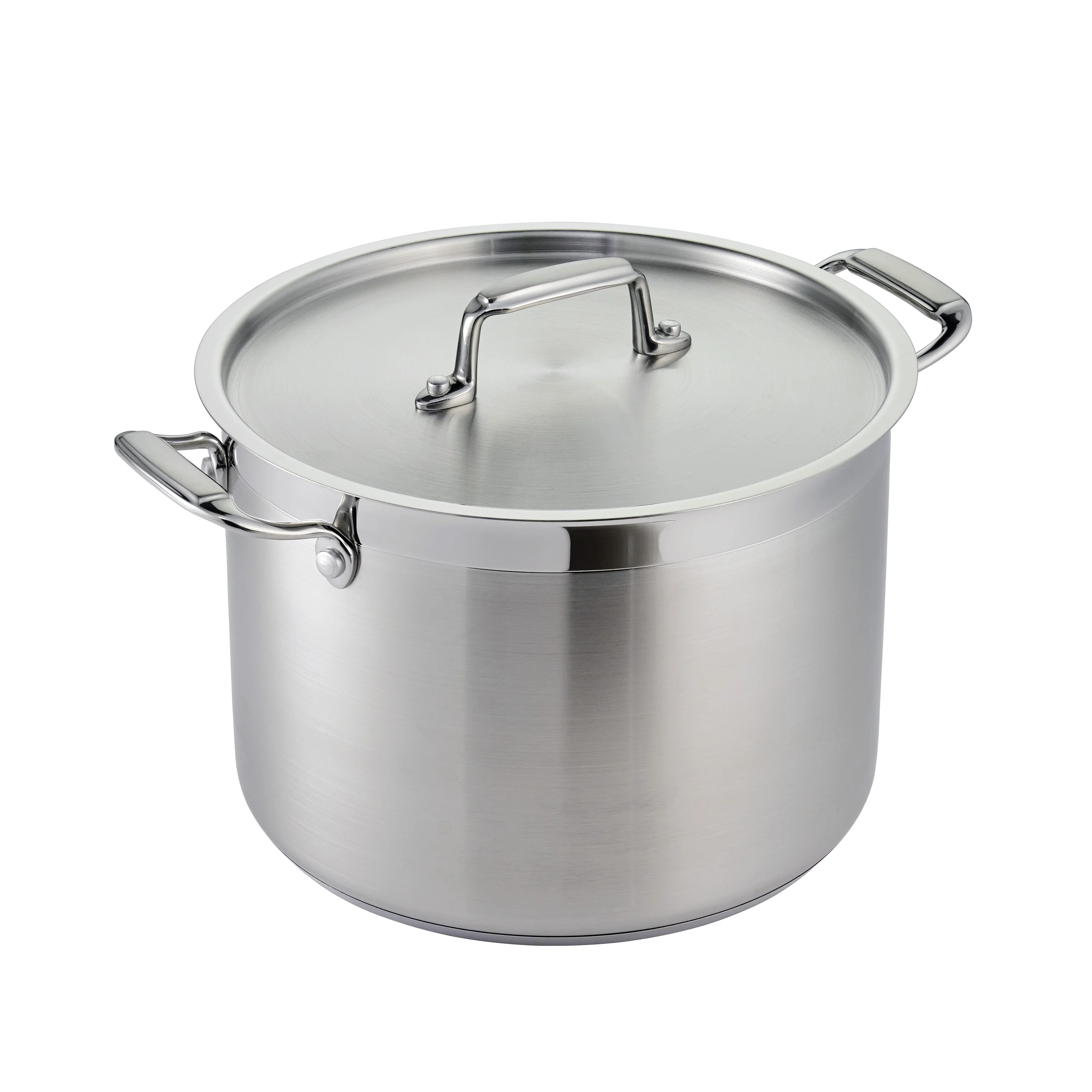 Stainless Steel Covered Stock Pot - Image 8