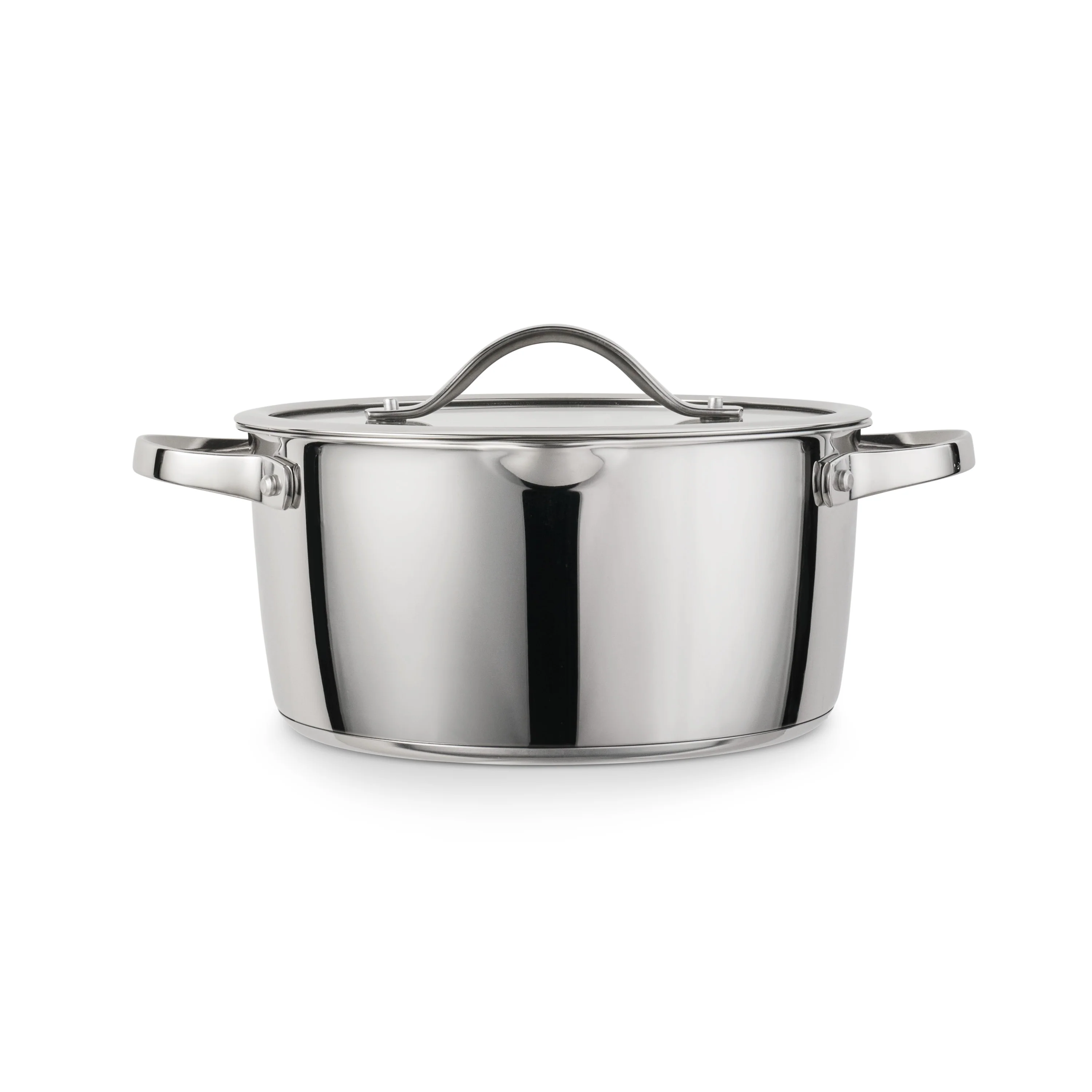 Tempo 5 Quart Tri-Ply Base Stainless Steel Covered Dutch Oven - Image 9