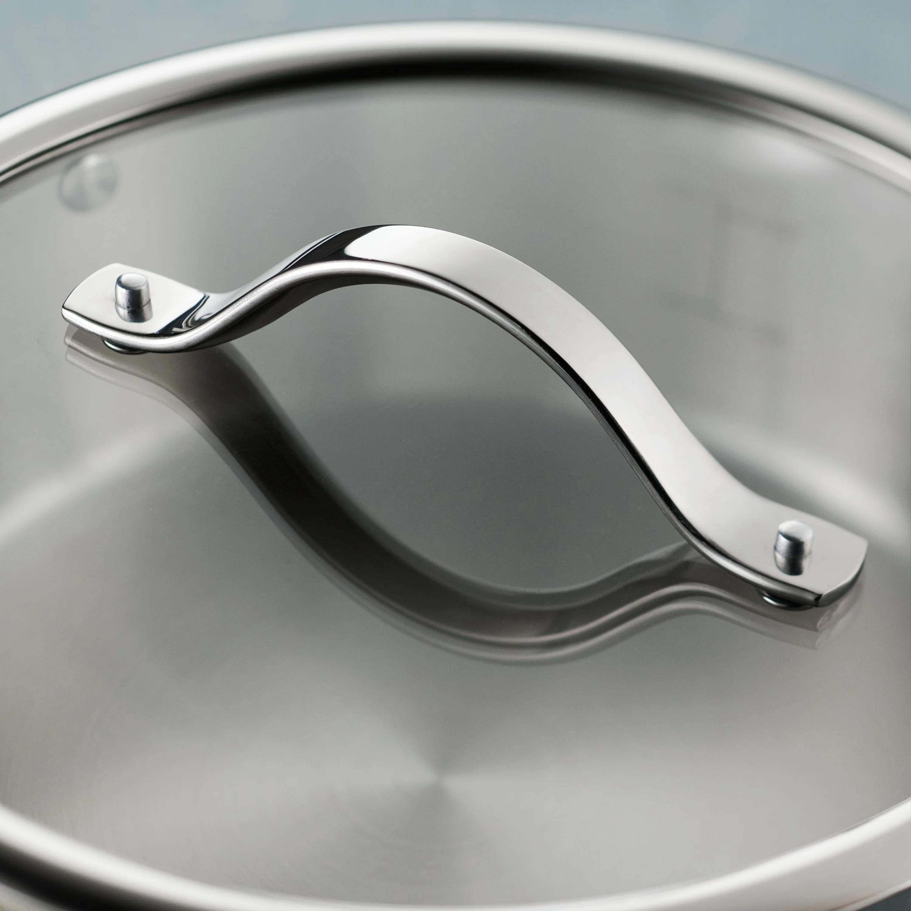 Tempo Tri-Ply Base Stainless Steel Covered Saucepan - Image 16