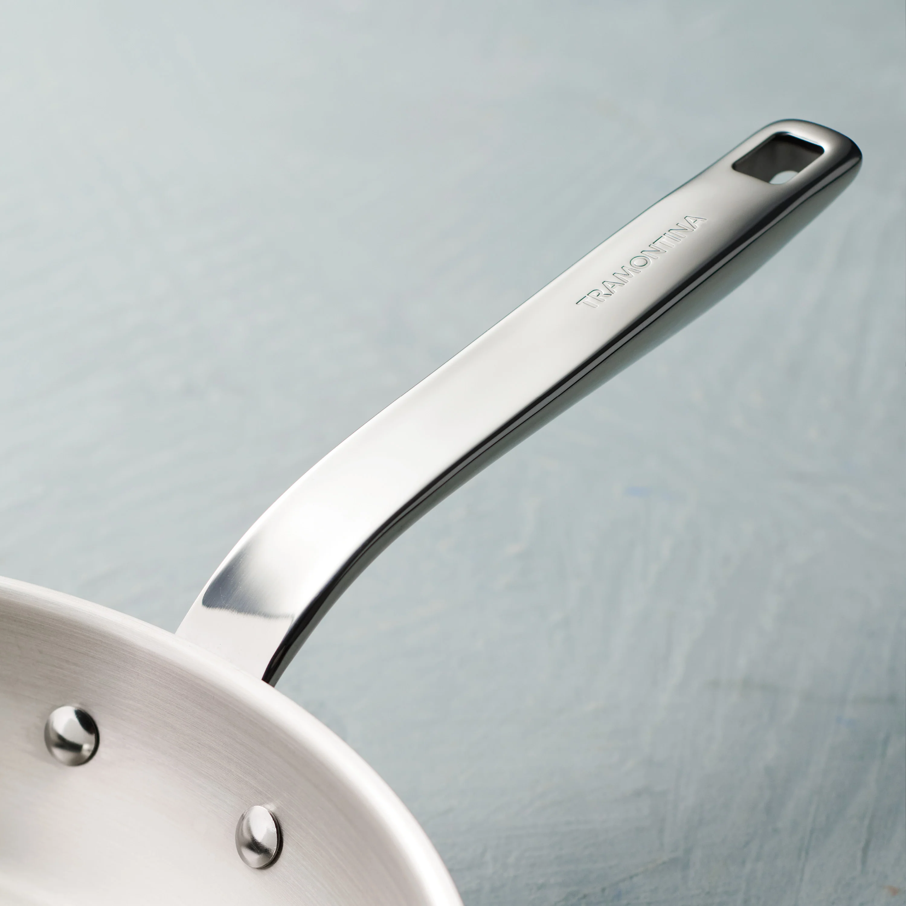 Tempo Tri-Ply Base Stainless Steel Fry Pan - Image 6
