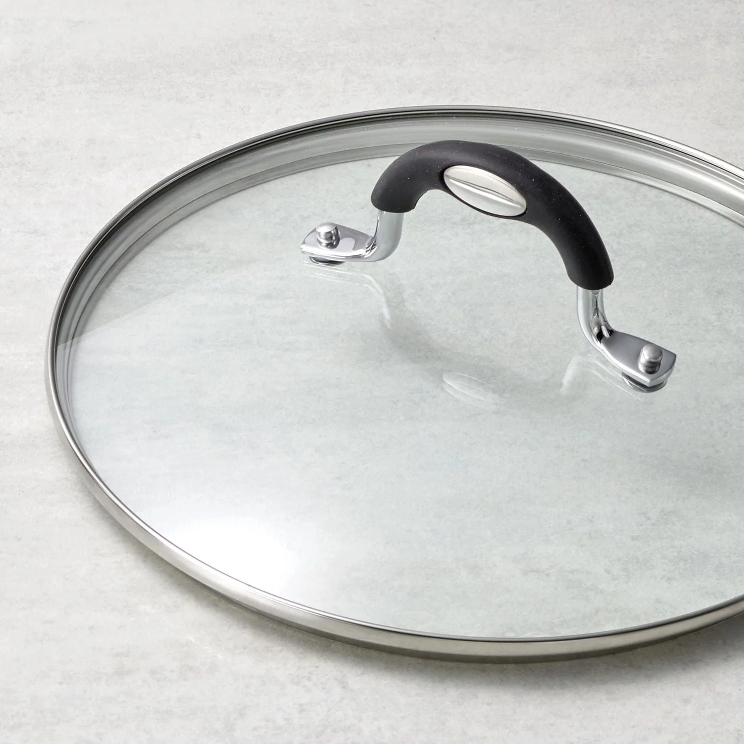 Tramontina Aluminum Nonstick Covered Stock Pot - Charcoal Gray - Image 5