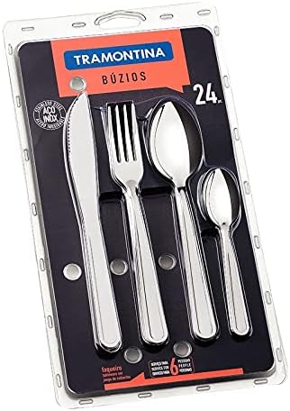 Tramontina Buzios Stainless Steel 24 Pc Flatware Set - Image 2