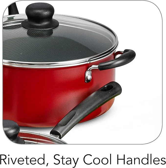 Tramontina PrimaWare 18 Pc Aluminum Nonstick Cookware Set - Image 7