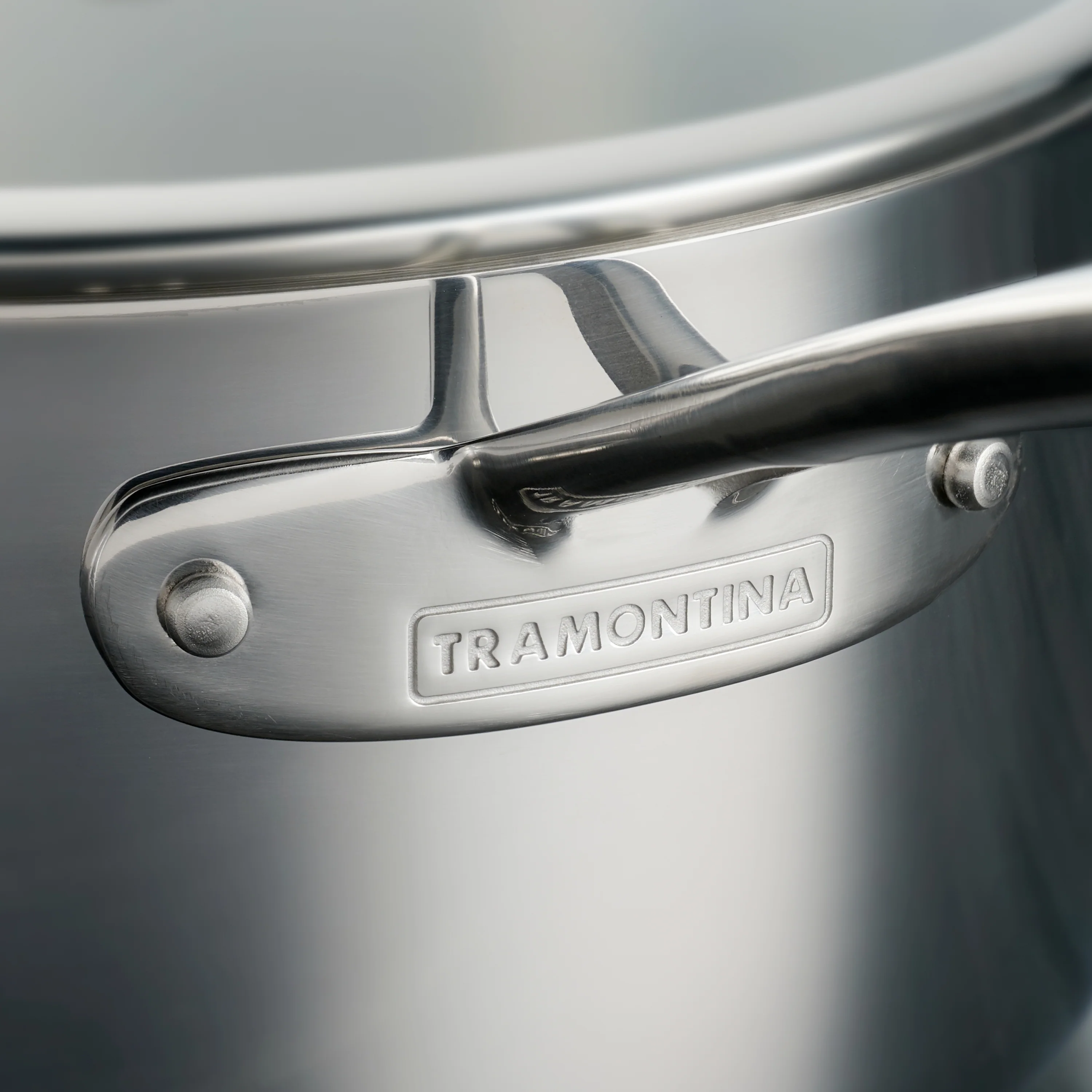 Tri-Ply Clad Stainless Steel Cookware Set with Glass Lids - Image 7