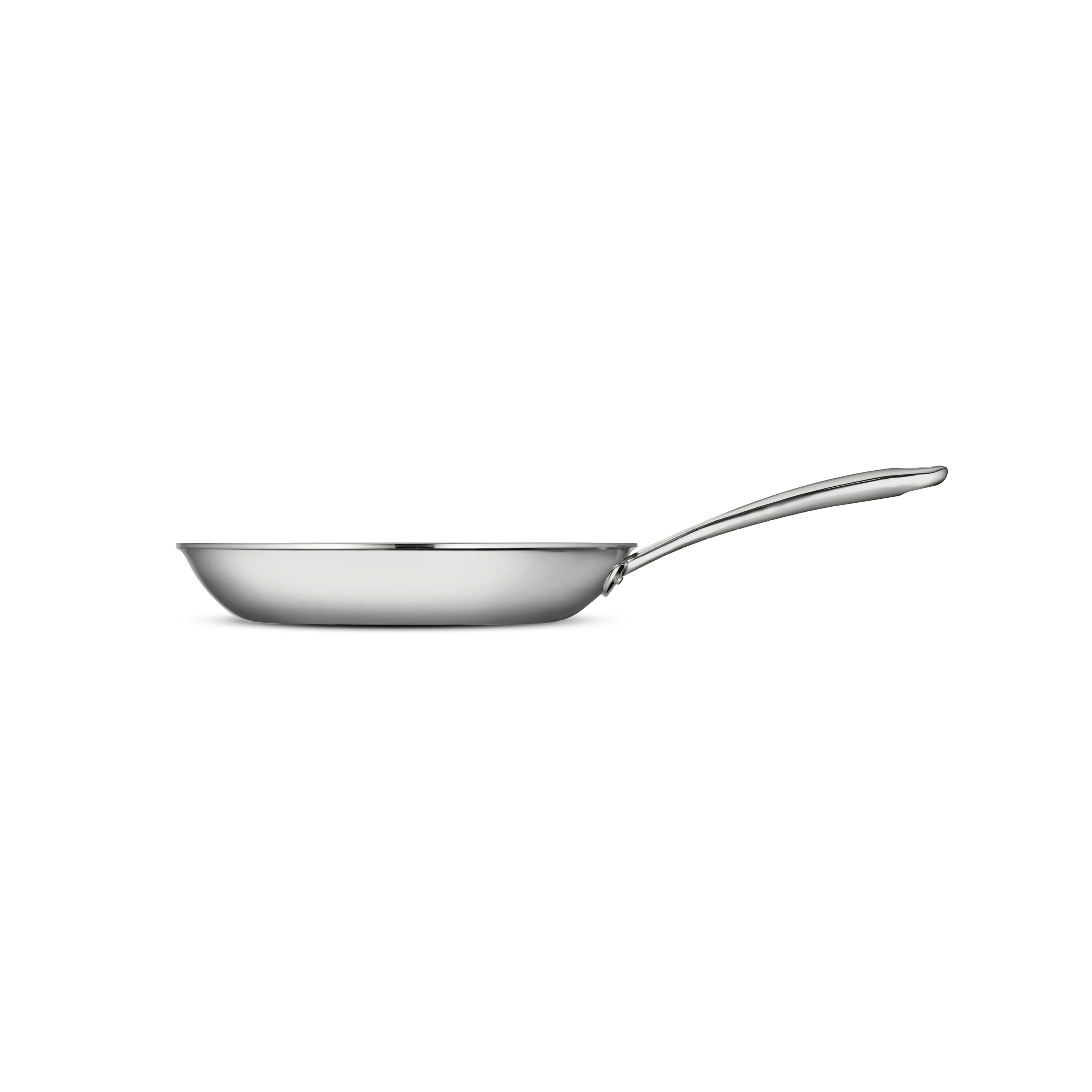 Tri-Ply Clad Stainless Steel Fry Pan - Boston Handle - Image 12