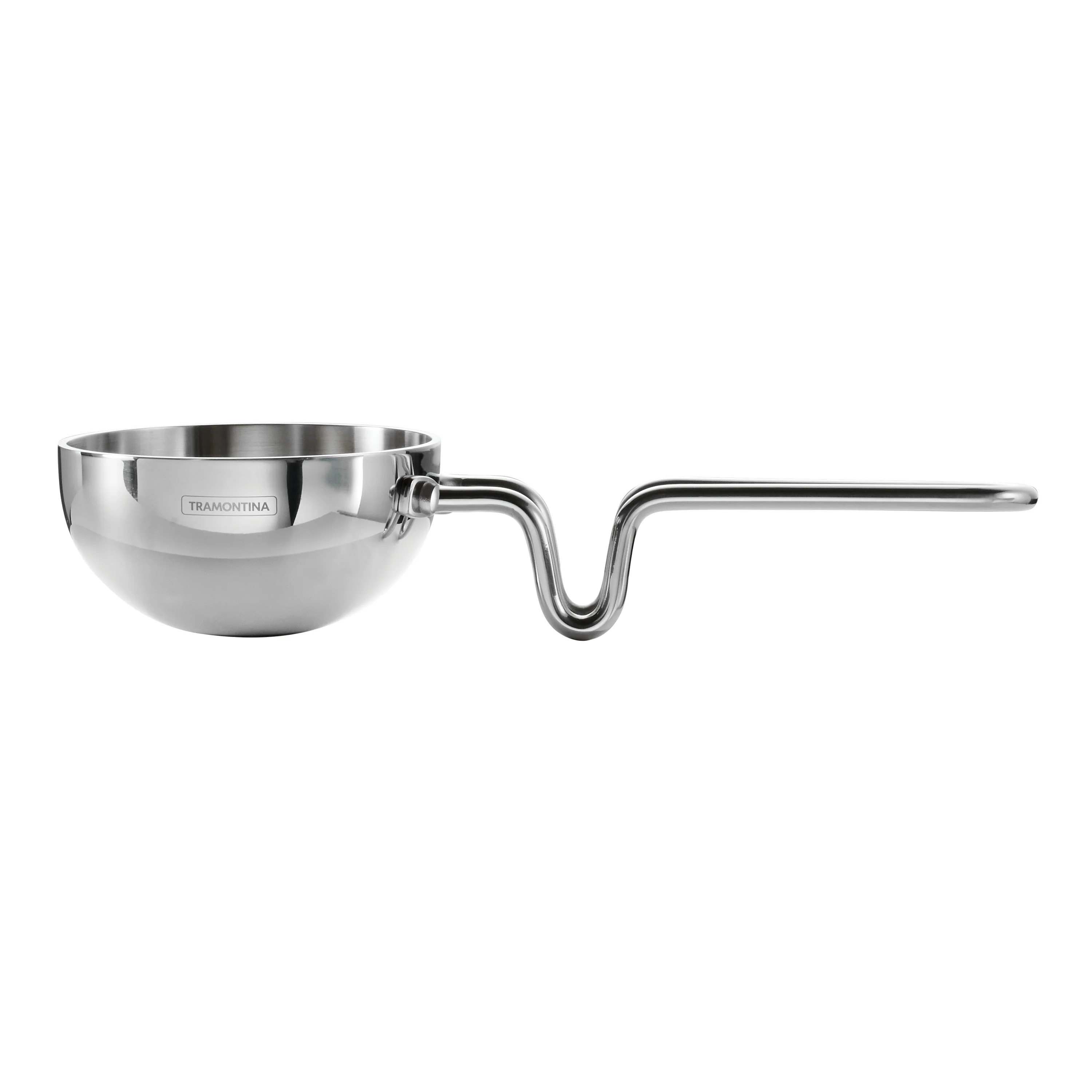 Utsava 9.35 Ounce Tri-Ply Clad Stainless Steel Tadka Pan - Image 4