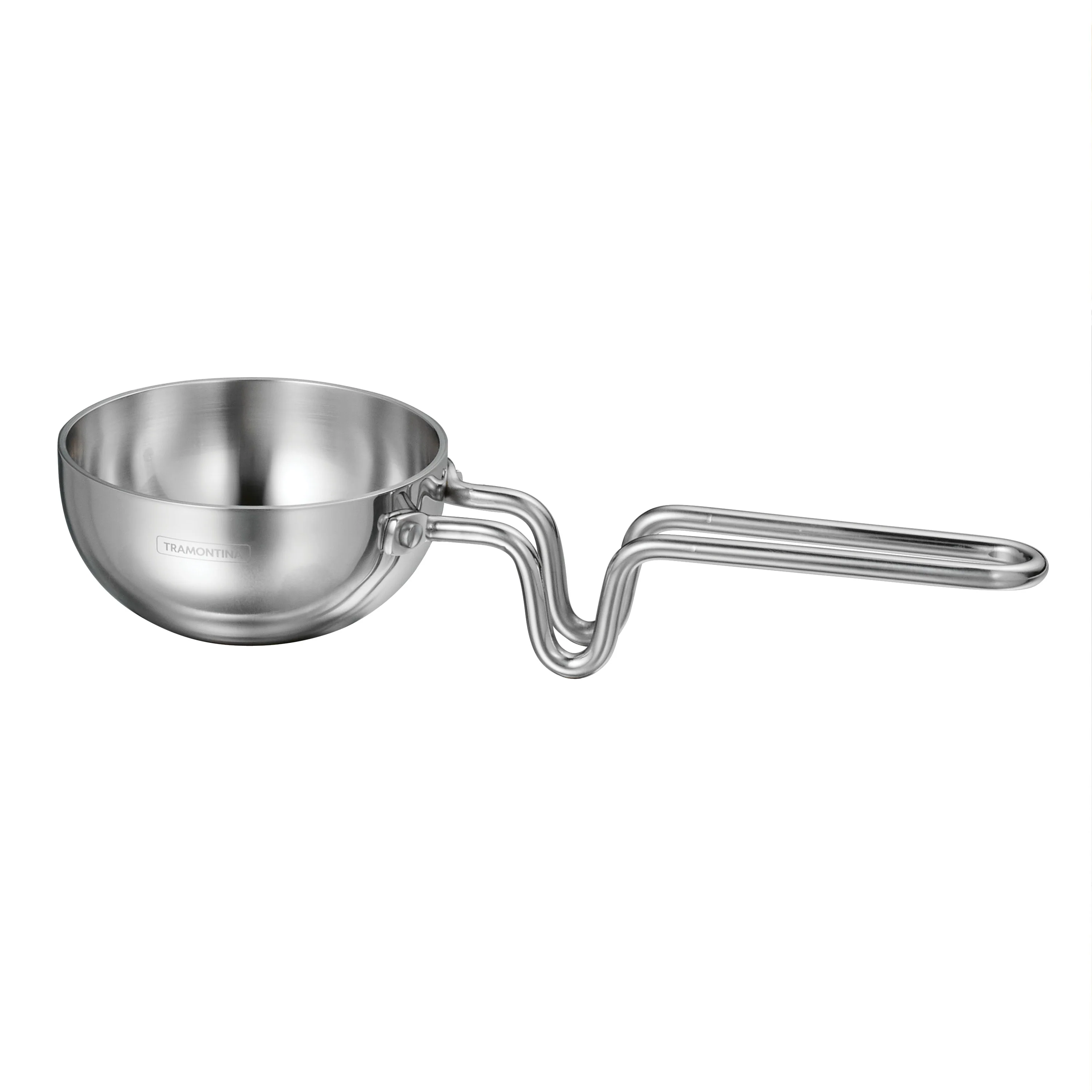 Utsava 9.35 Ounce Tri-Ply Clad Stainless Steel Tadka Pan - Image 5