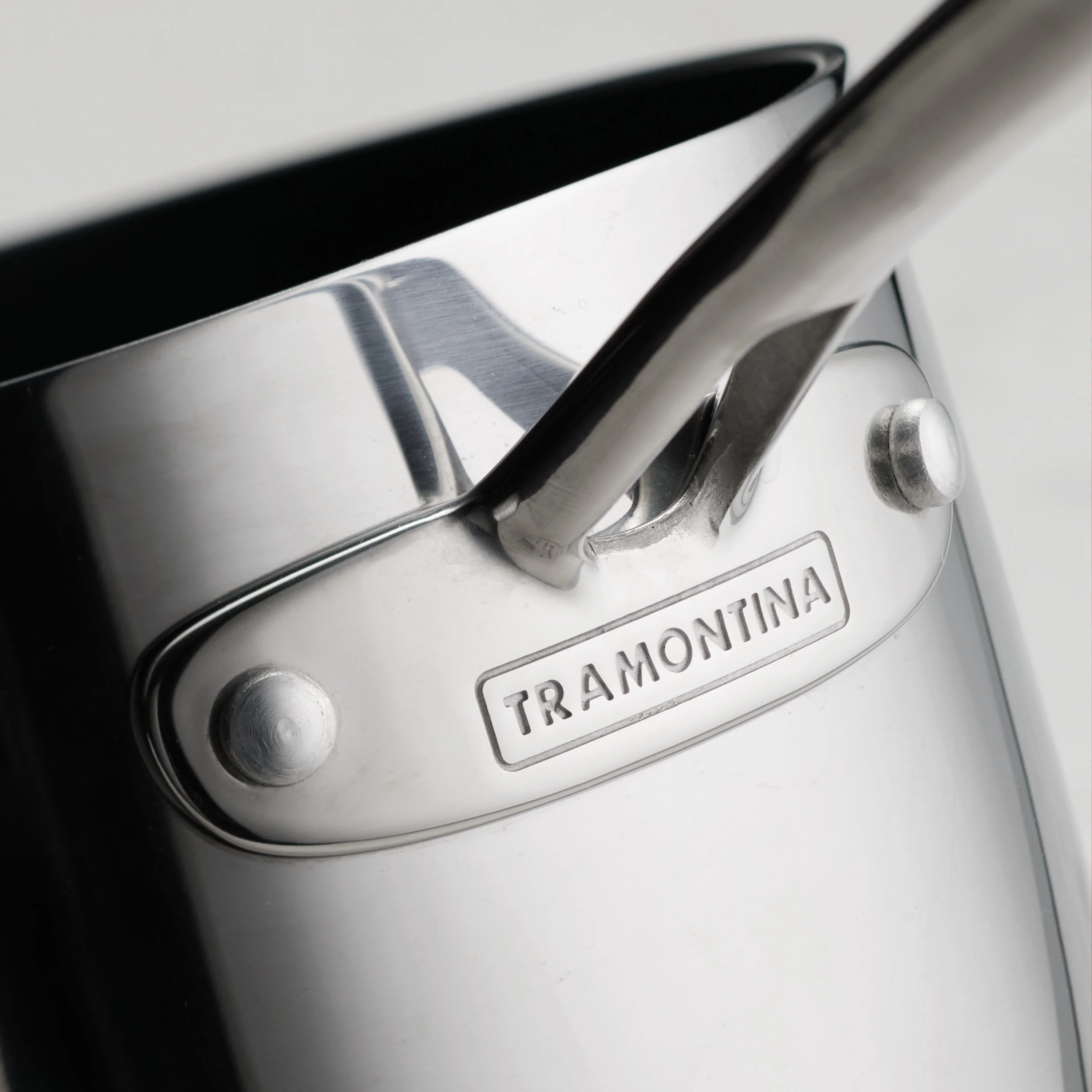 Utsava Tri-Ply Clad 2.2 Qt Covered Saucepan with Ceramic Interior - Image 11