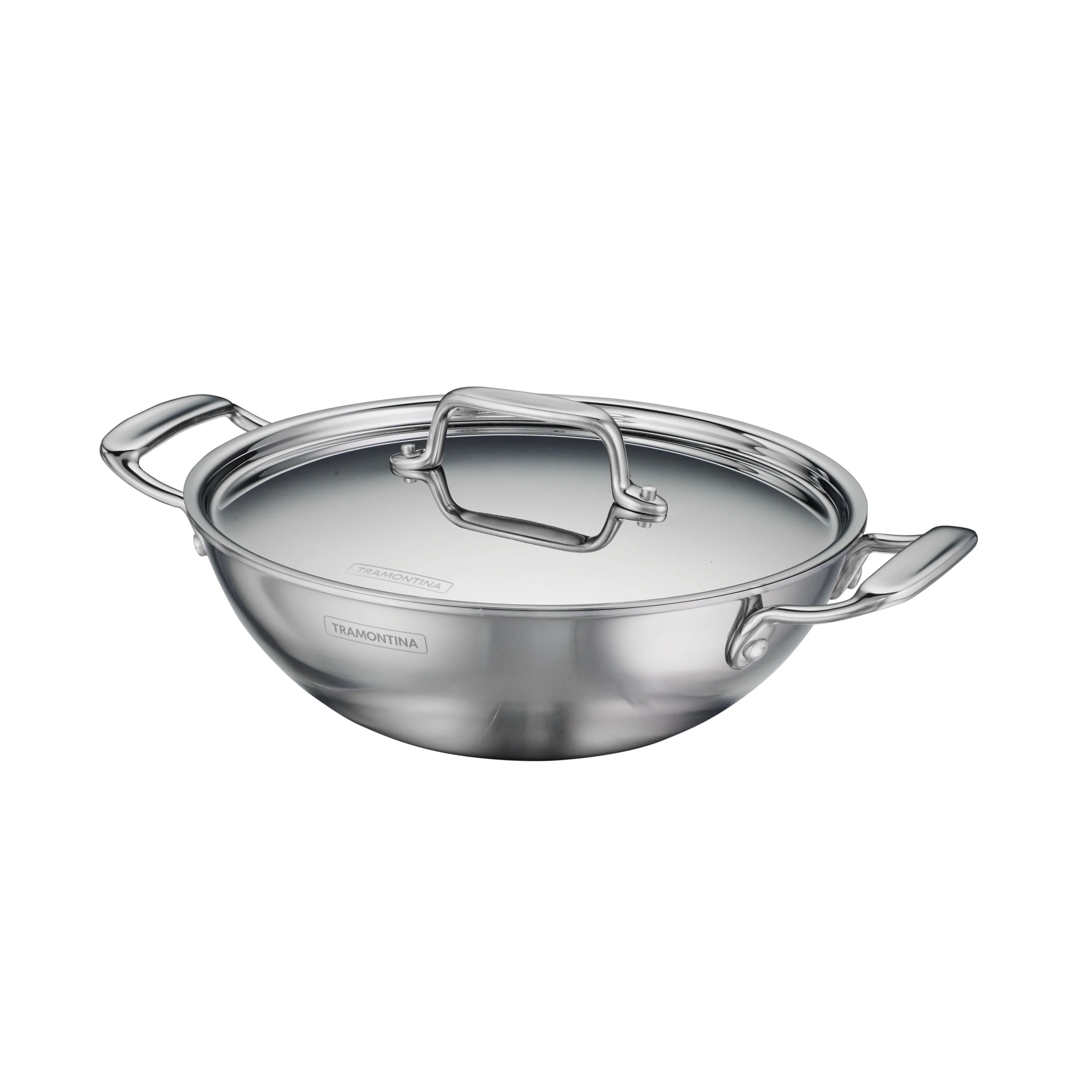 Utsava Tri-Ply Clad Covered Kadai with Ceramic Interior - Image 16