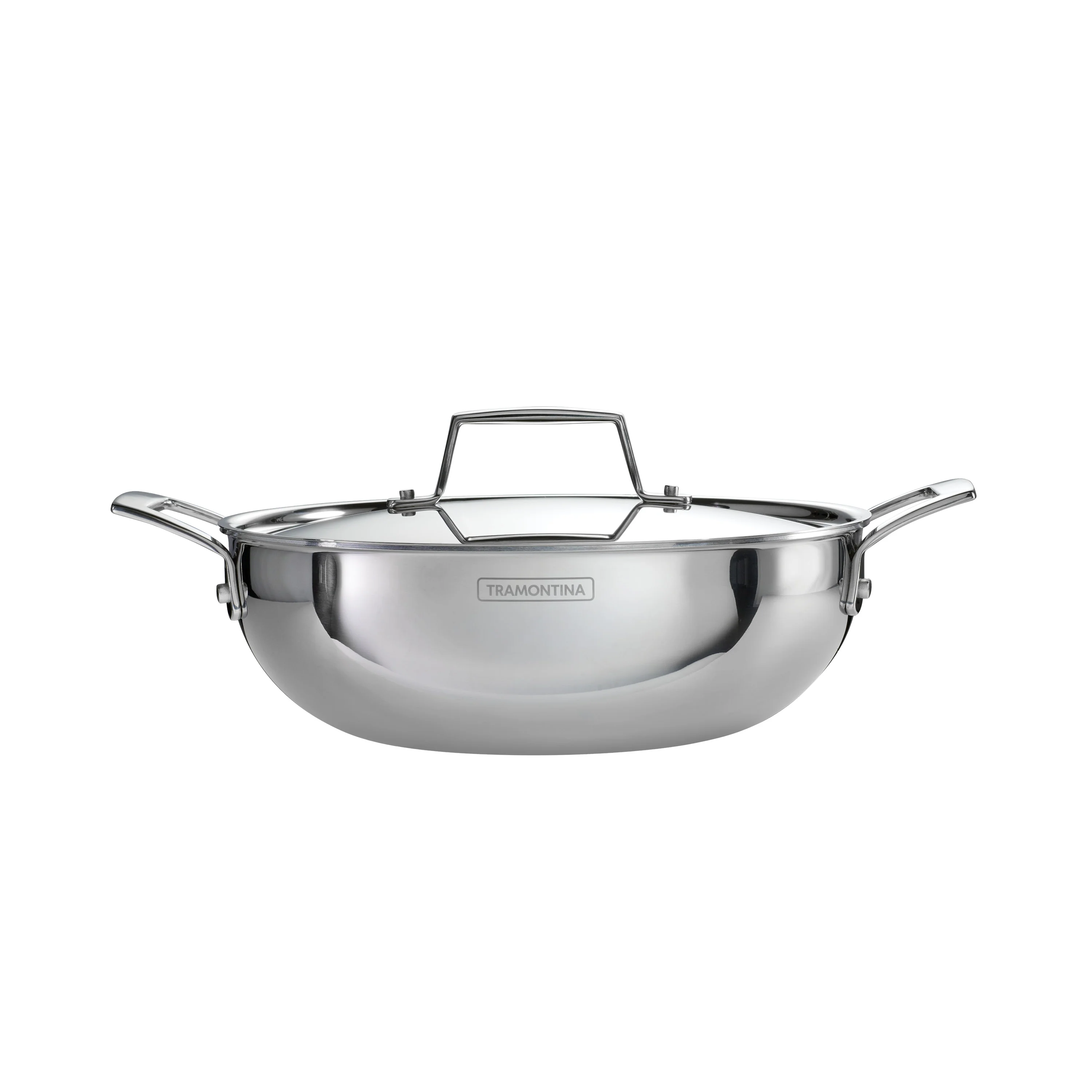 Utsava Tri-Ply Clad Stainless Steel Covered Kadai - Image 18