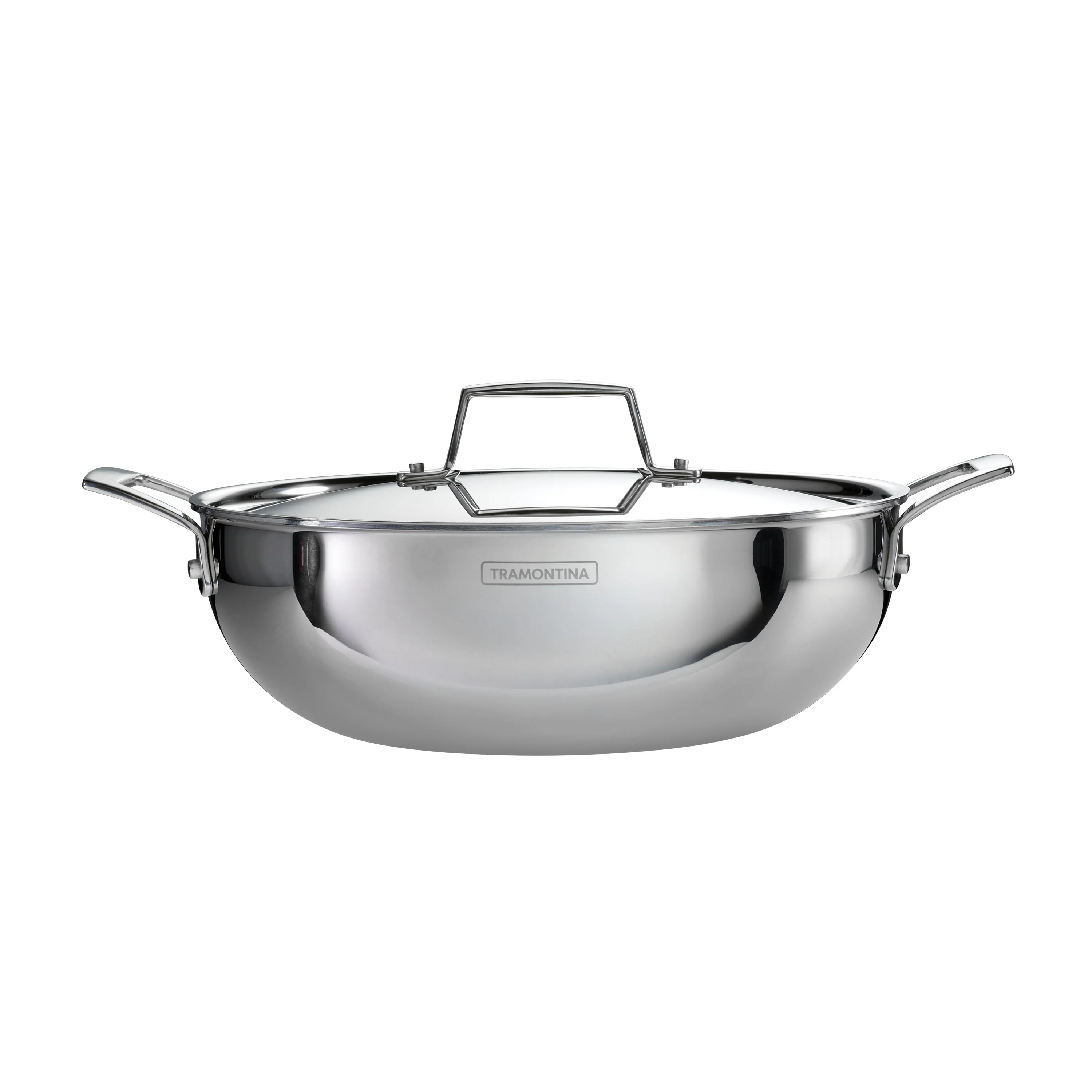 Utsava Tri-Ply Clad Stainless Steel Covered Kadai - Image 19